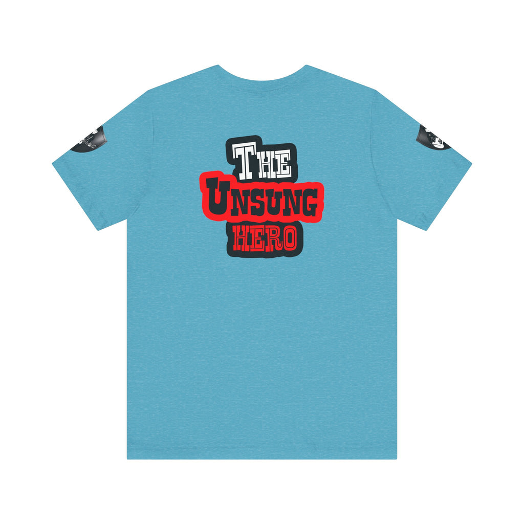 The Unsung Hero - Grey Skeleton T-Shirt [Unisex]