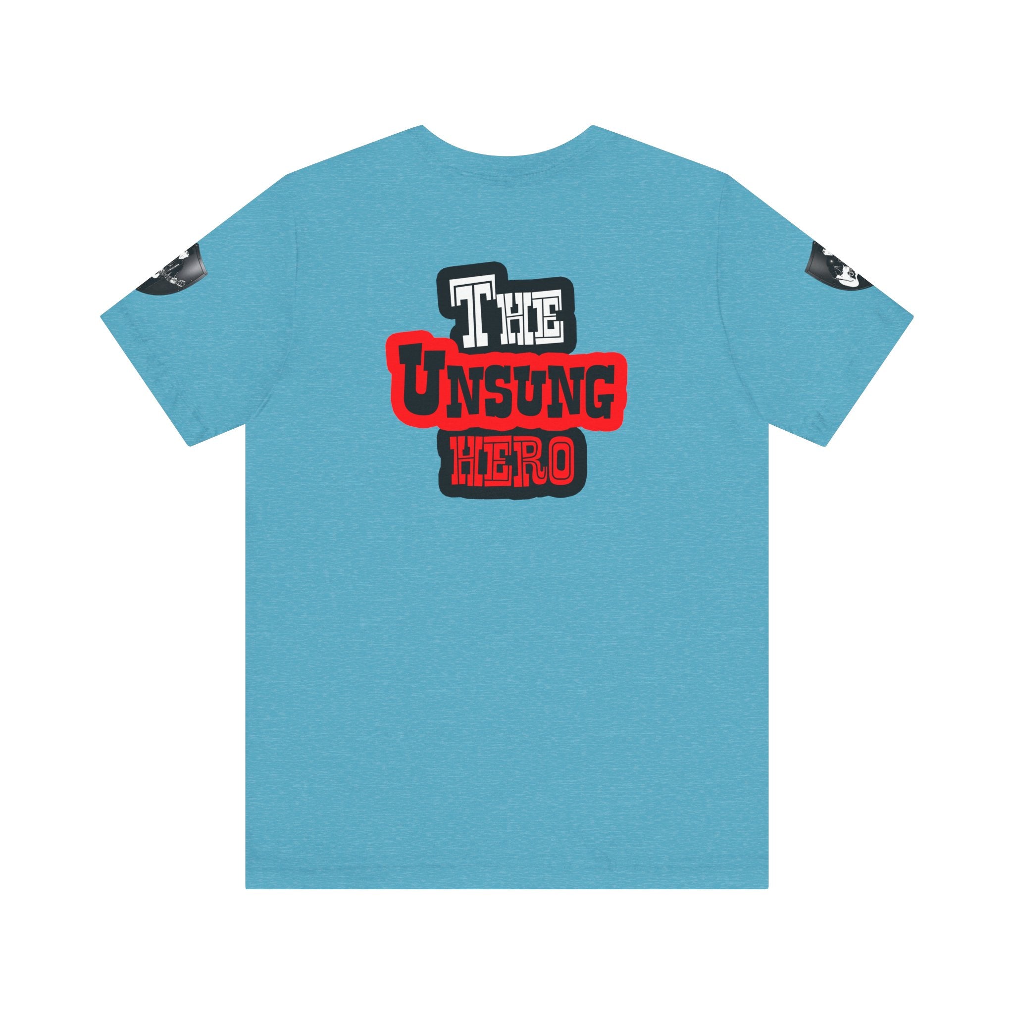 The Unsung Hero - Grey Skeleton T-Shirt [Unisex]