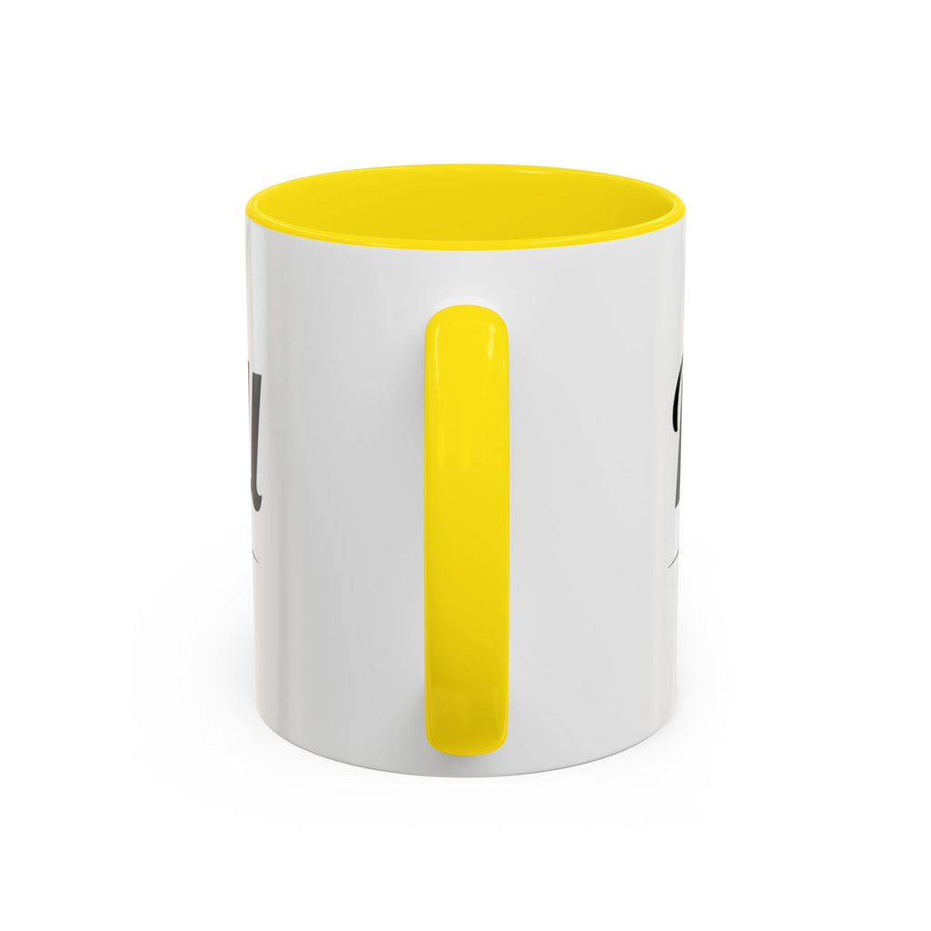 Rock n' Roll Records - Accent Coffee Mug