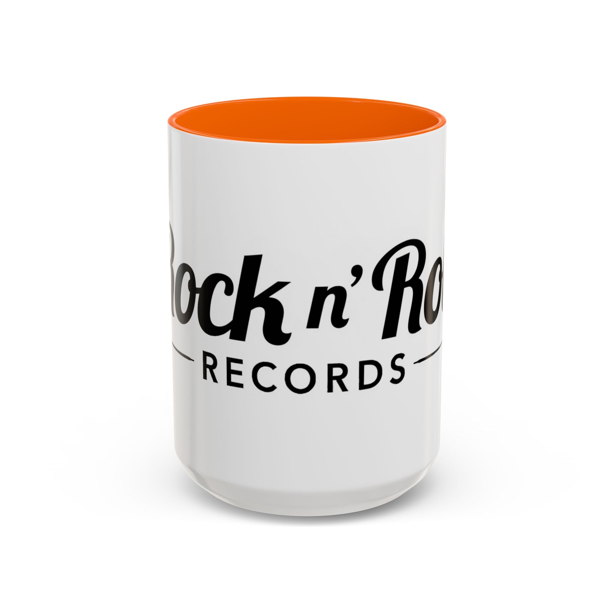 Rock n' Roll Records - Accent Coffee Mug