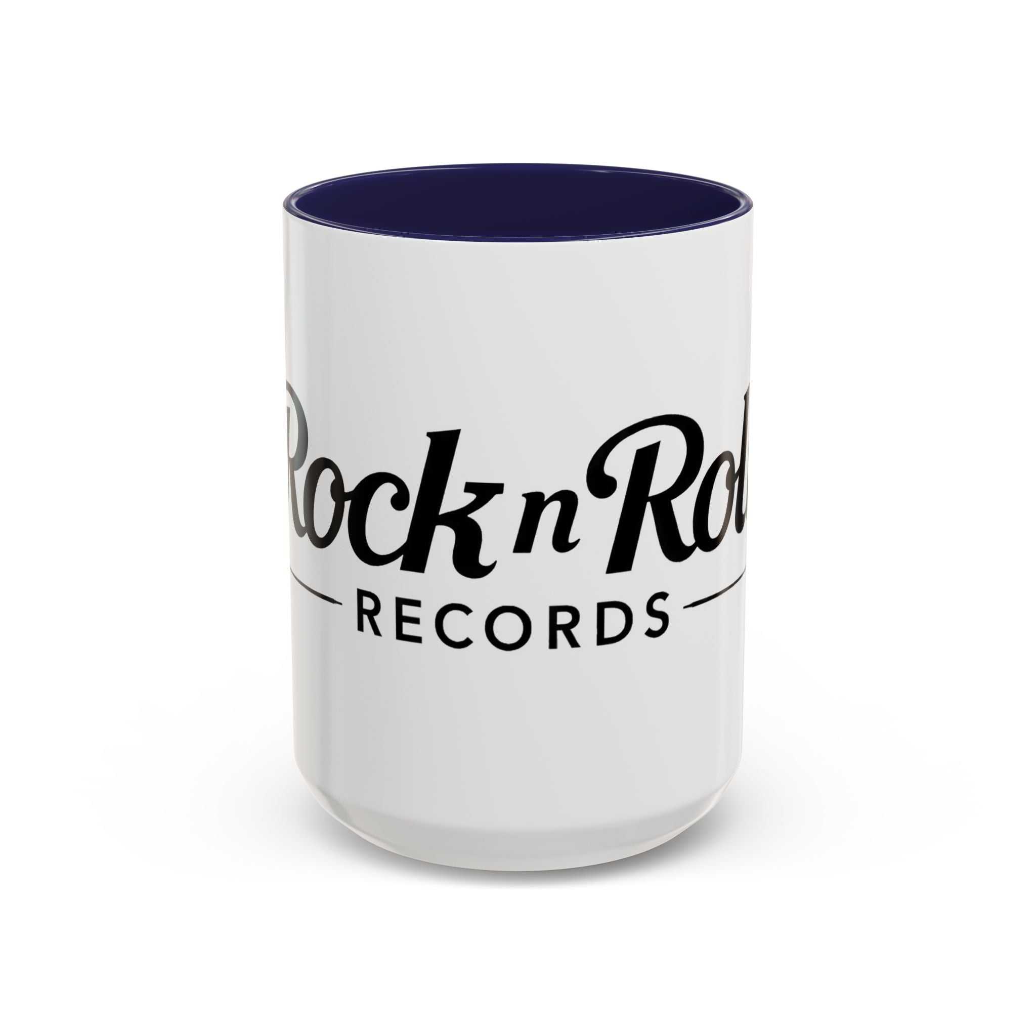 Rock n' Roll Records - Accent Coffee Mug