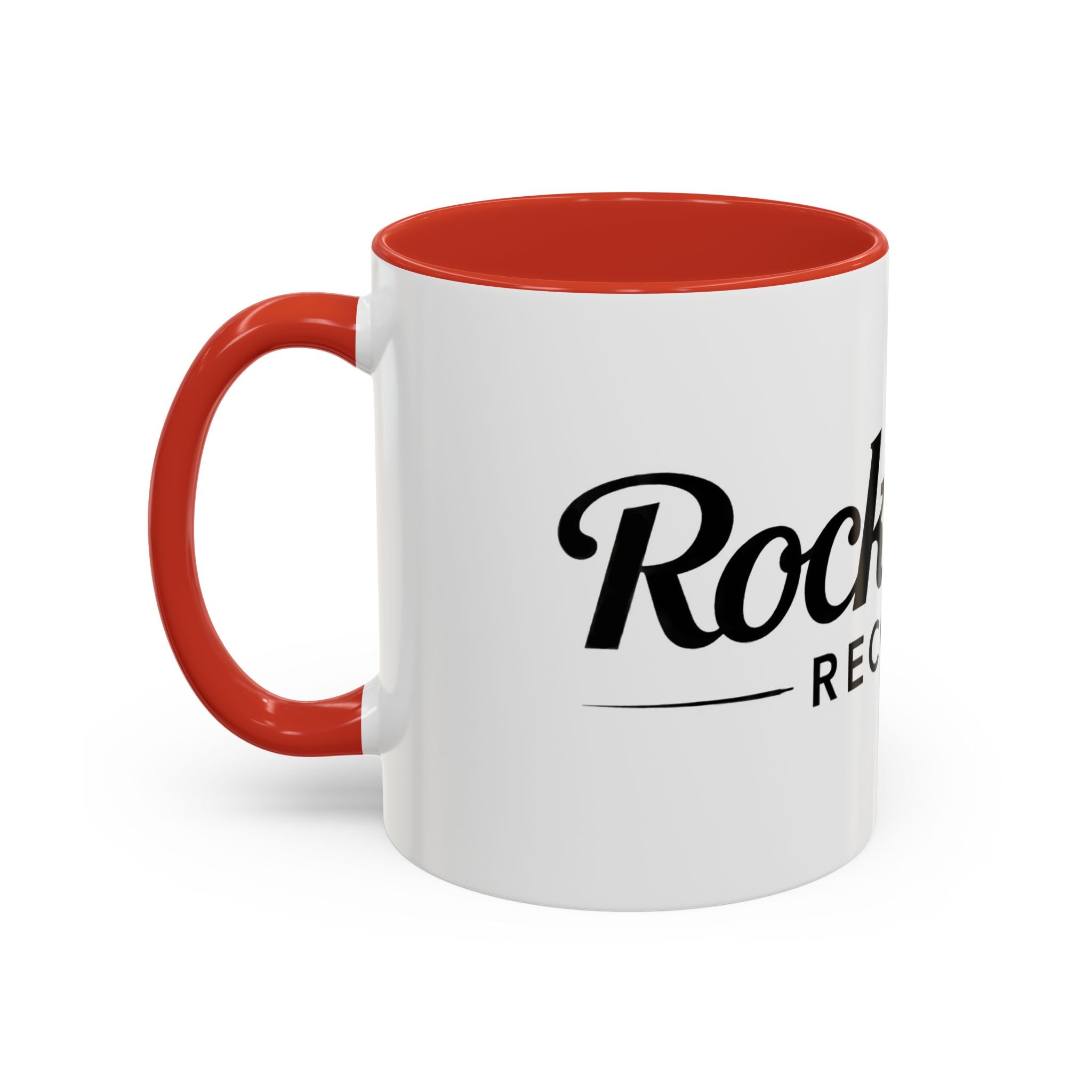 Rock n' Roll Records - Accent Coffee Mug