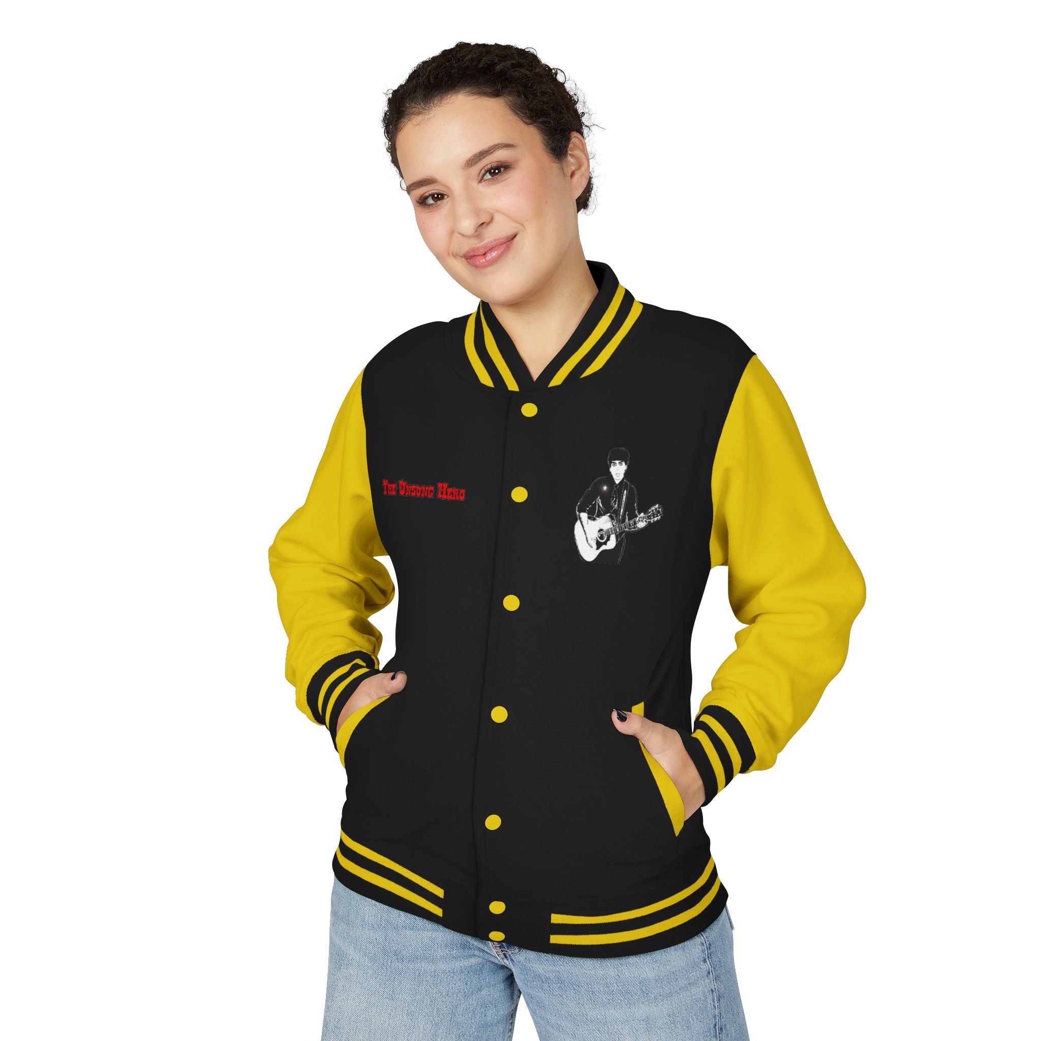 The Unsung Hero - Heavyweight Letterman Jacket [Unisex]