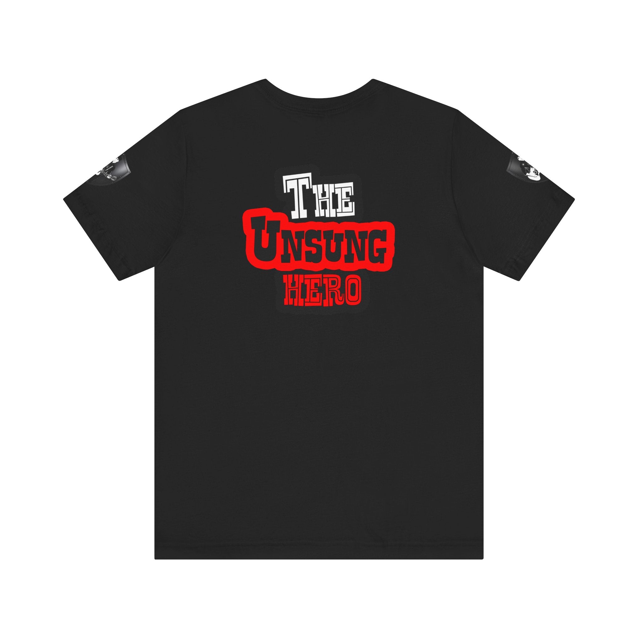 The Unsung Hero - Grey Skeleton T-Shirt [Unisex]
