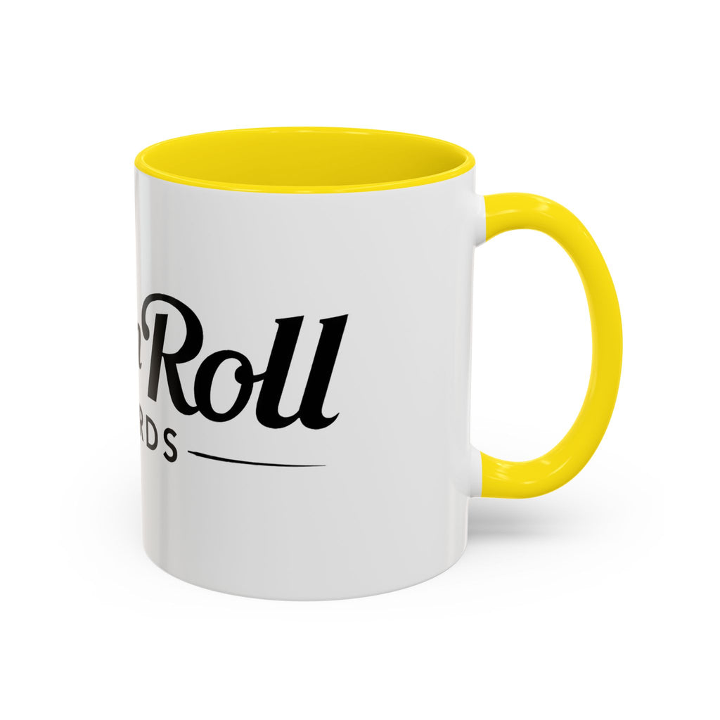 Rock n' Roll Records - Accent Coffee Mug