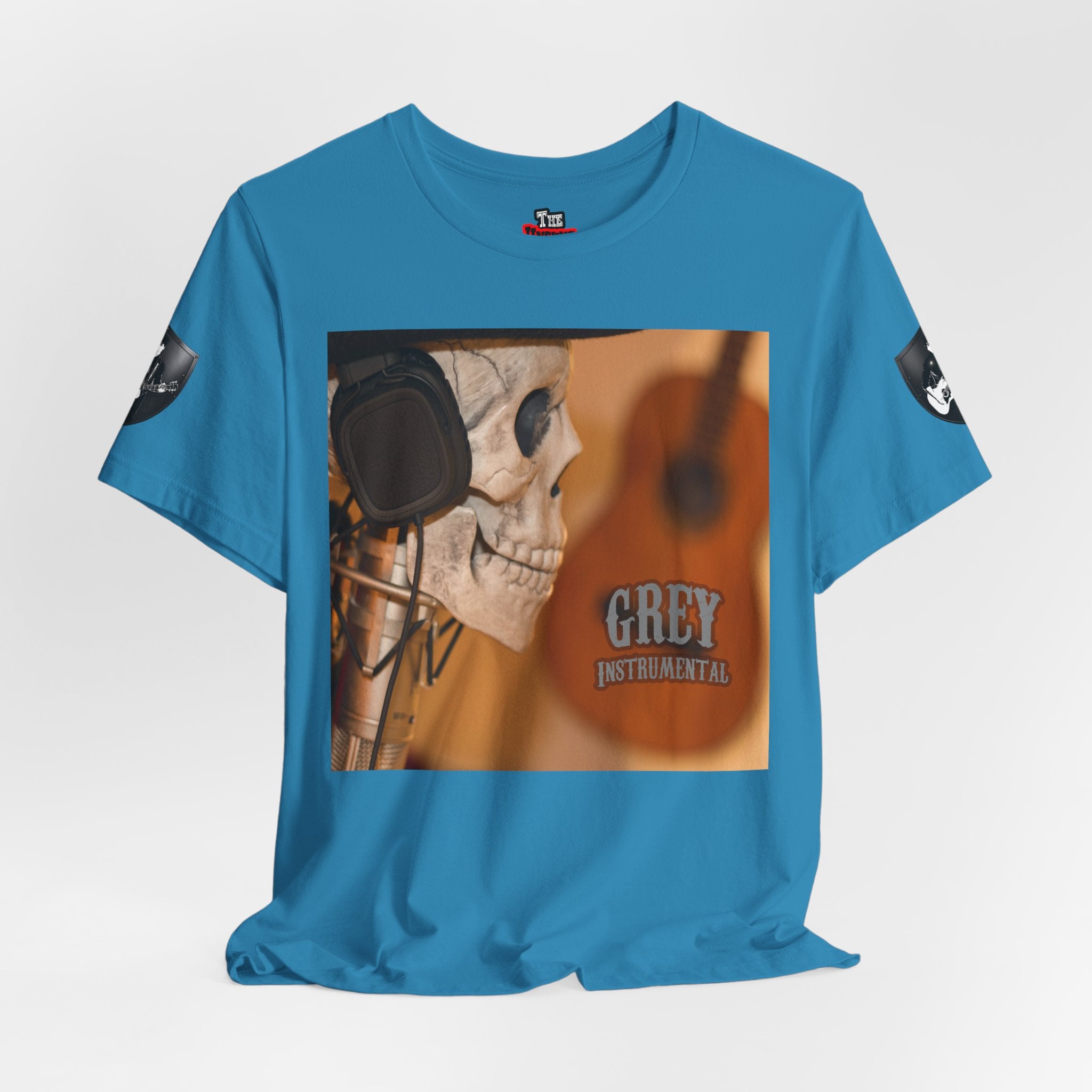 The Unsung Hero - Grey Skeleton T-Shirt [Unisex]