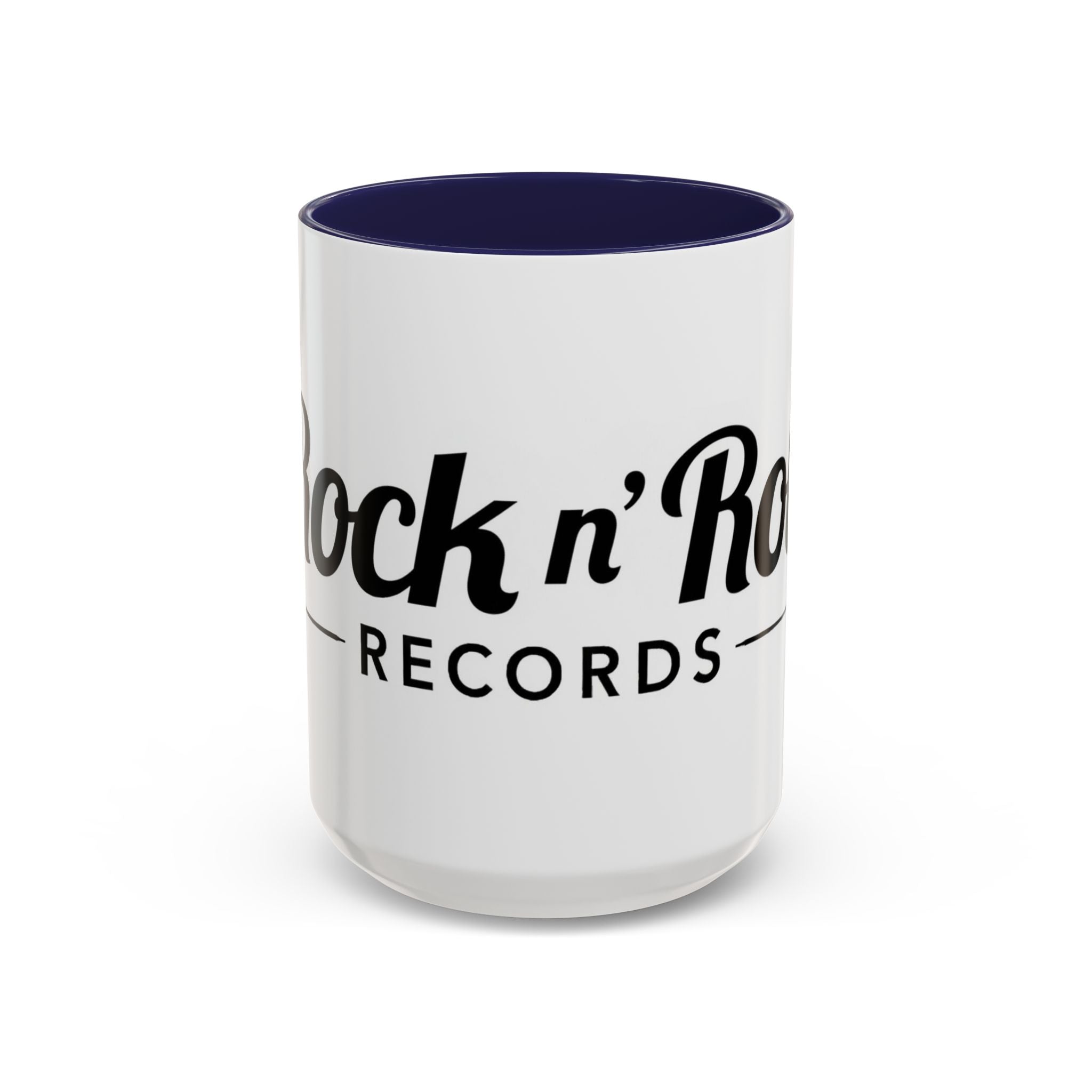 Rock n' Roll Records - Accent Coffee Mug