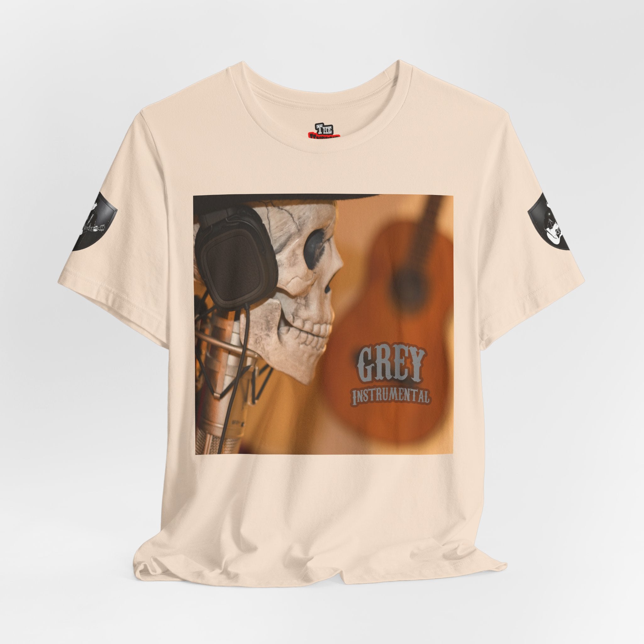 The Unsung Hero - Grey Skeleton T-Shirt [Unisex]