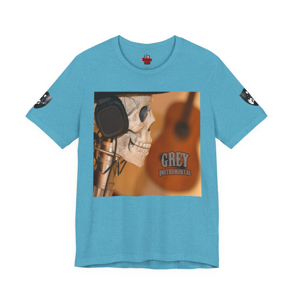 The Unsung Hero - Grey Skeleton T-Shirt [Unisex]