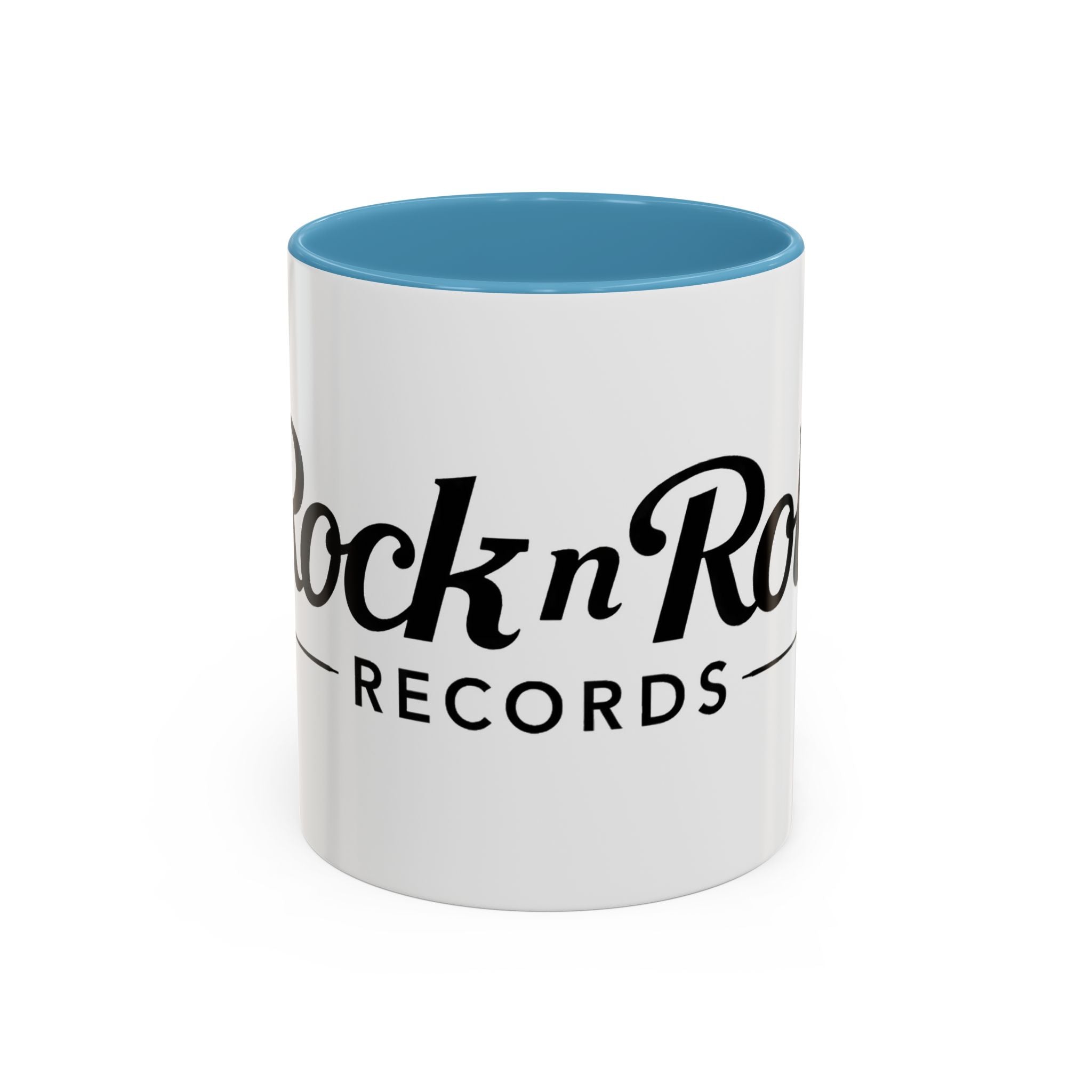 Rock n' Roll Records - Accent Coffee Mug