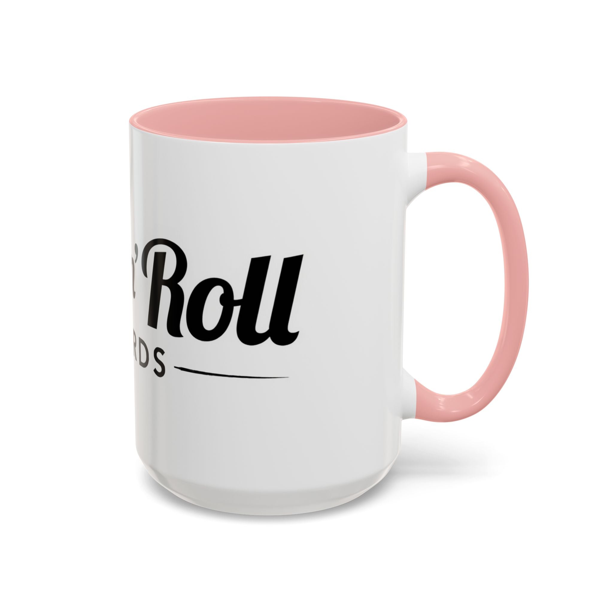 Rock n' Roll Records - Accent Coffee Mug