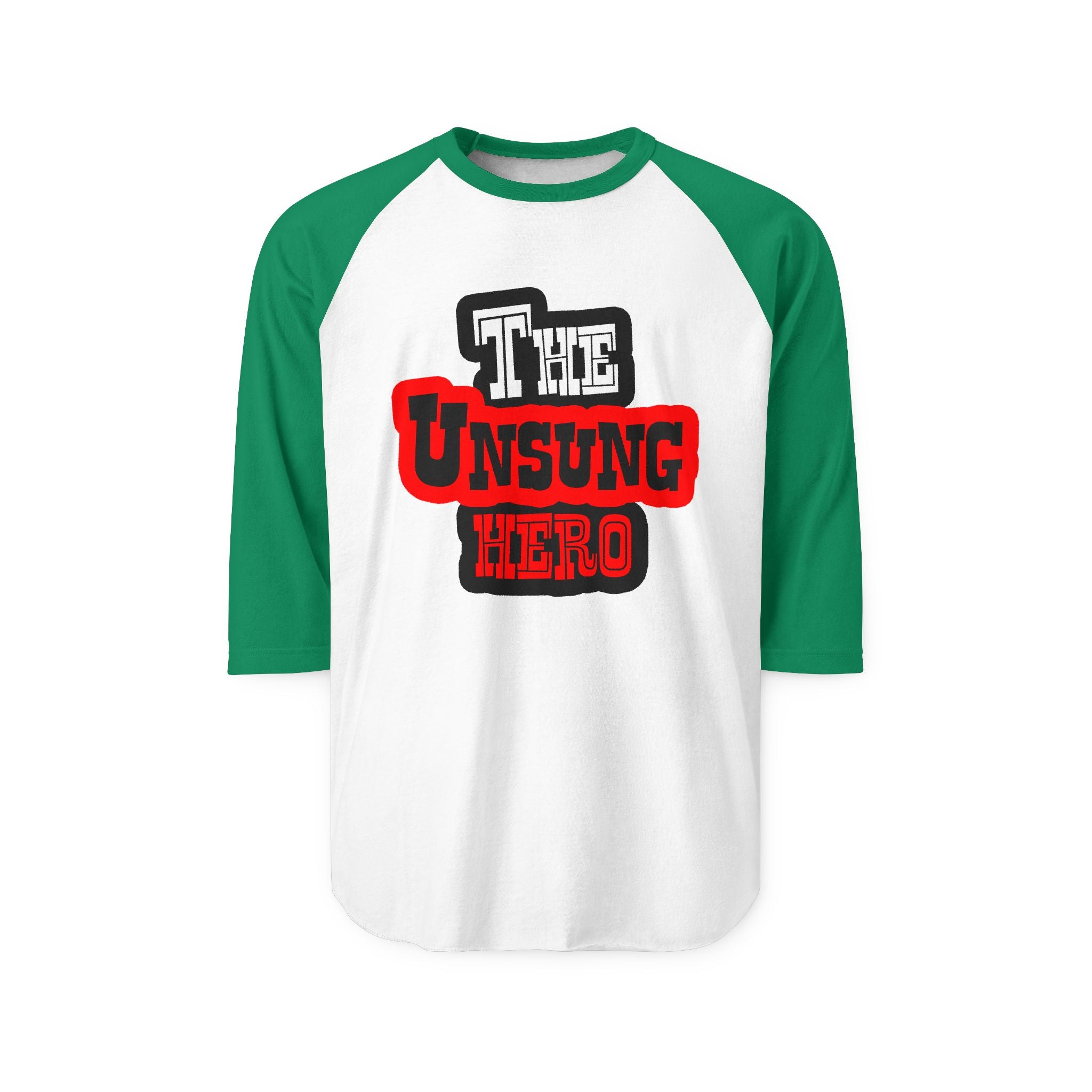 The Unsung Hero - Raglan Shirt [Unisex]