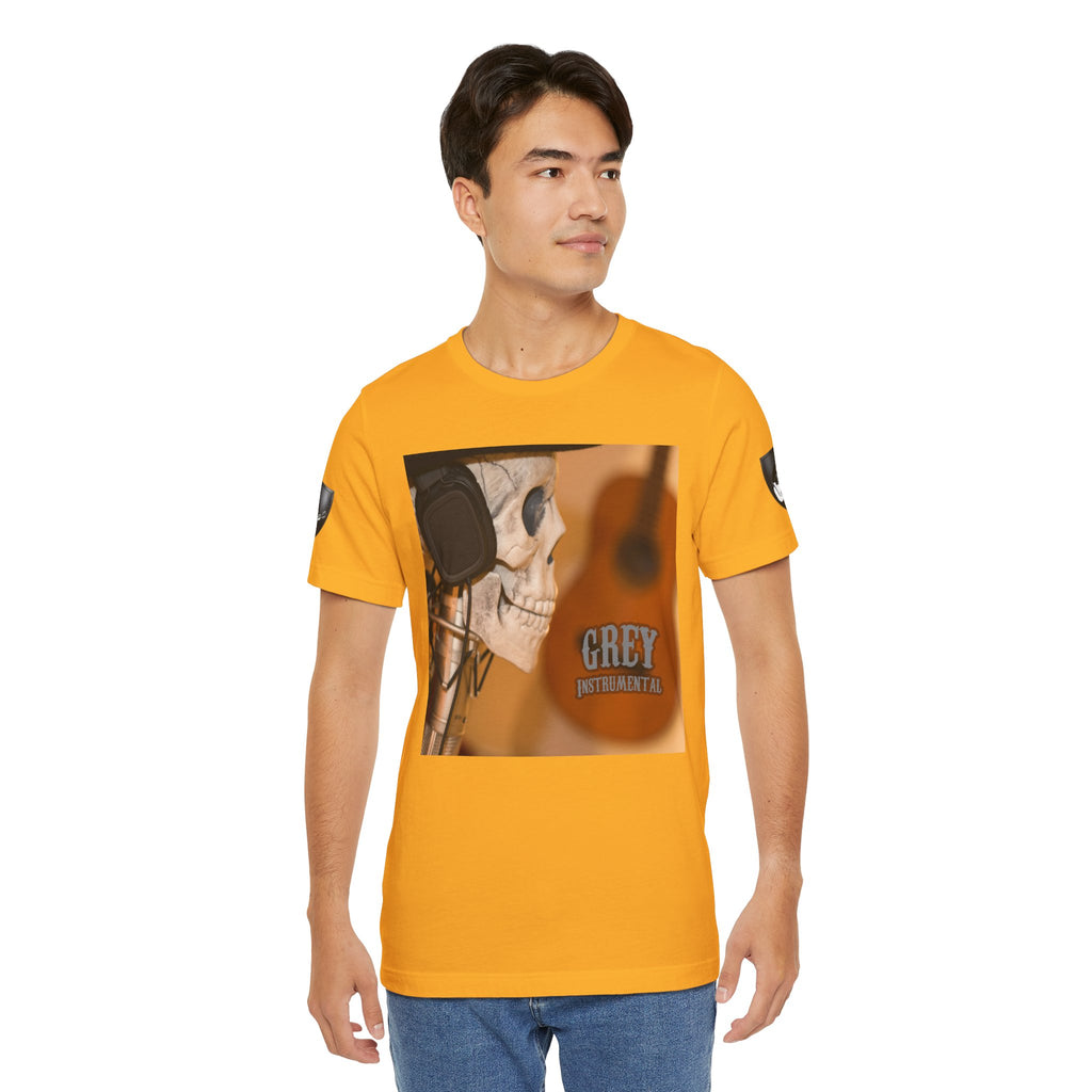 The Unsung Hero - Grey Skeleton T-Shirt [Unisex]