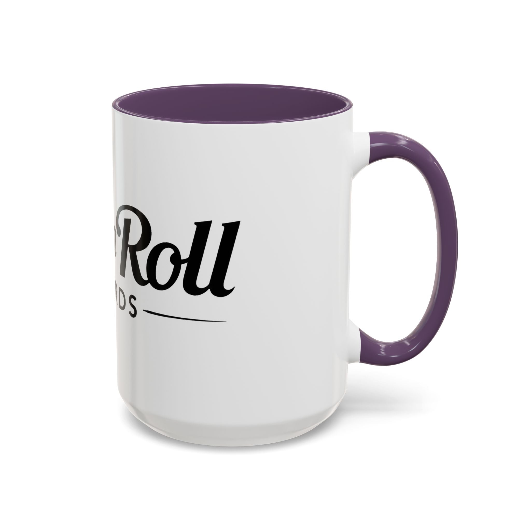 Rock n' Roll Records - Accent Coffee Mug