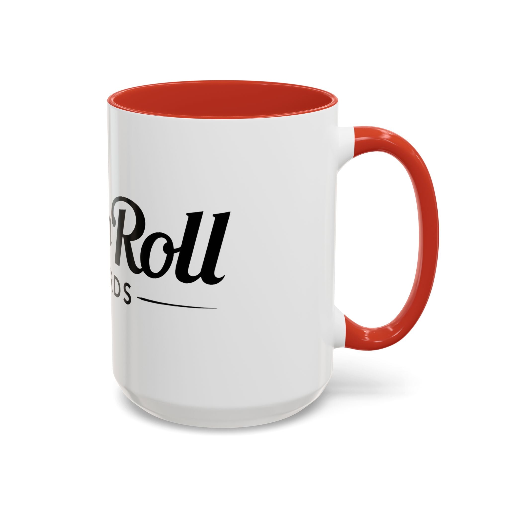Rock n' Roll Records - Accent Coffee Mug