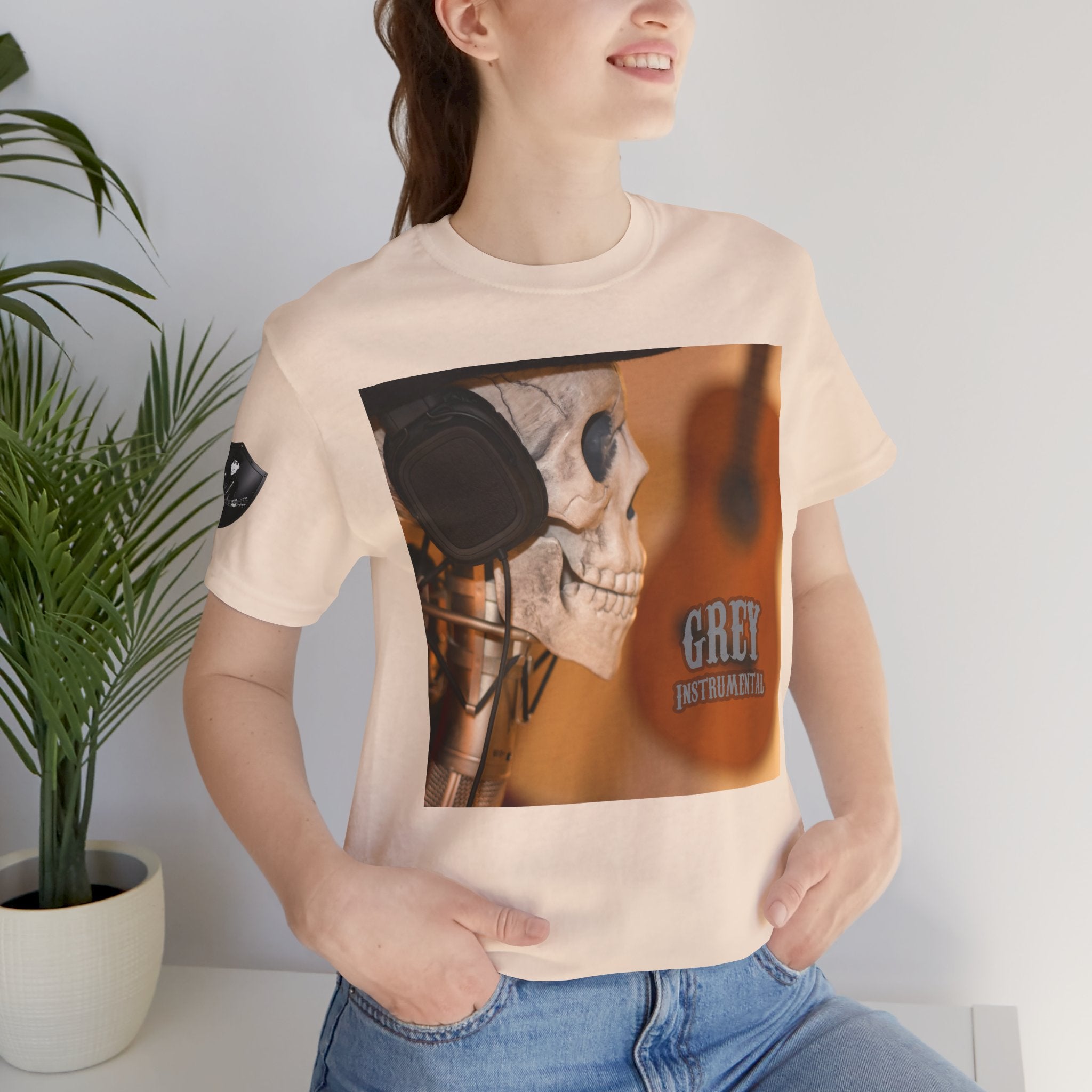 The Unsung Hero - Grey Skeleton T-Shirt [Unisex]