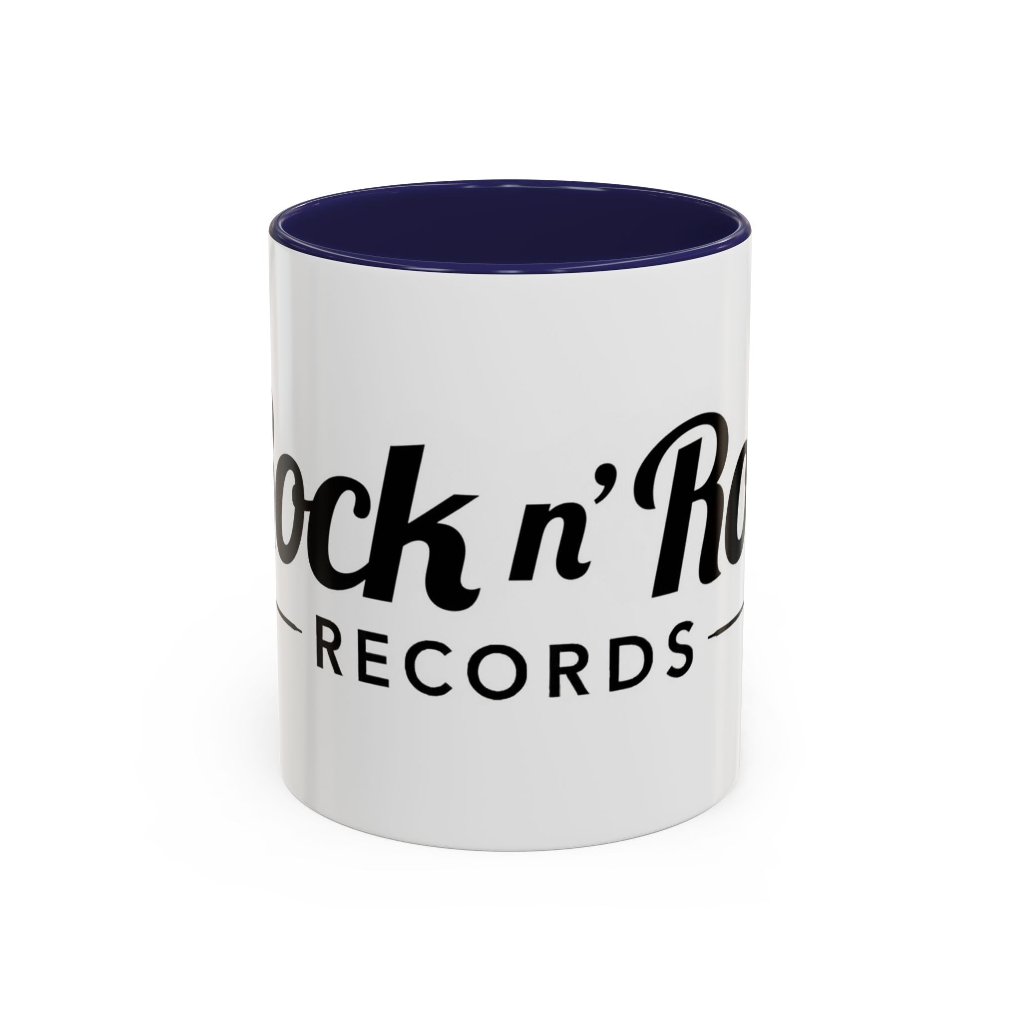 Rock n' Roll Records - Accent Coffee Mug