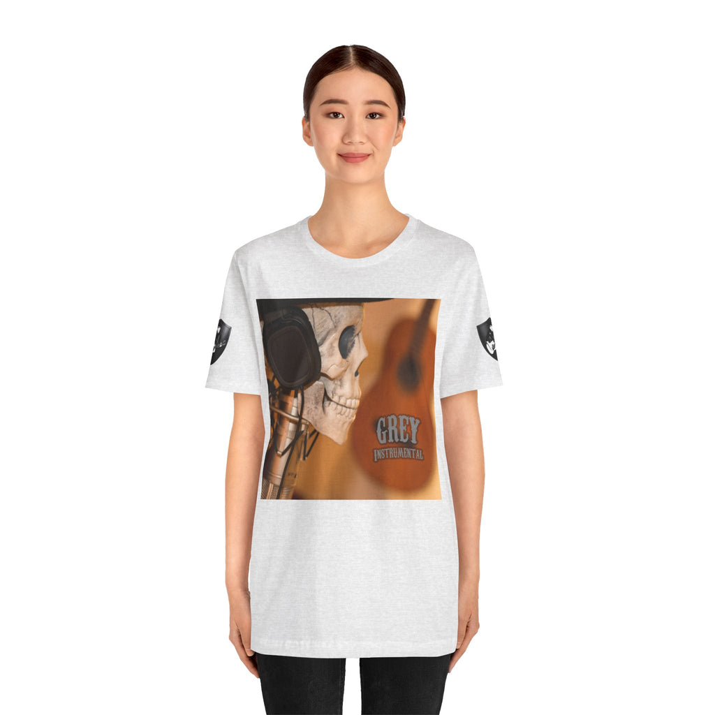 The Unsung Hero - Grey Skeleton T-Shirt [Unisex]