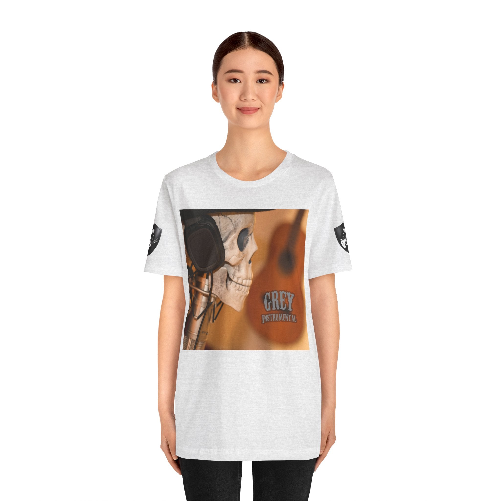 The Unsung Hero - Grey Skeleton T-Shirt [Unisex]