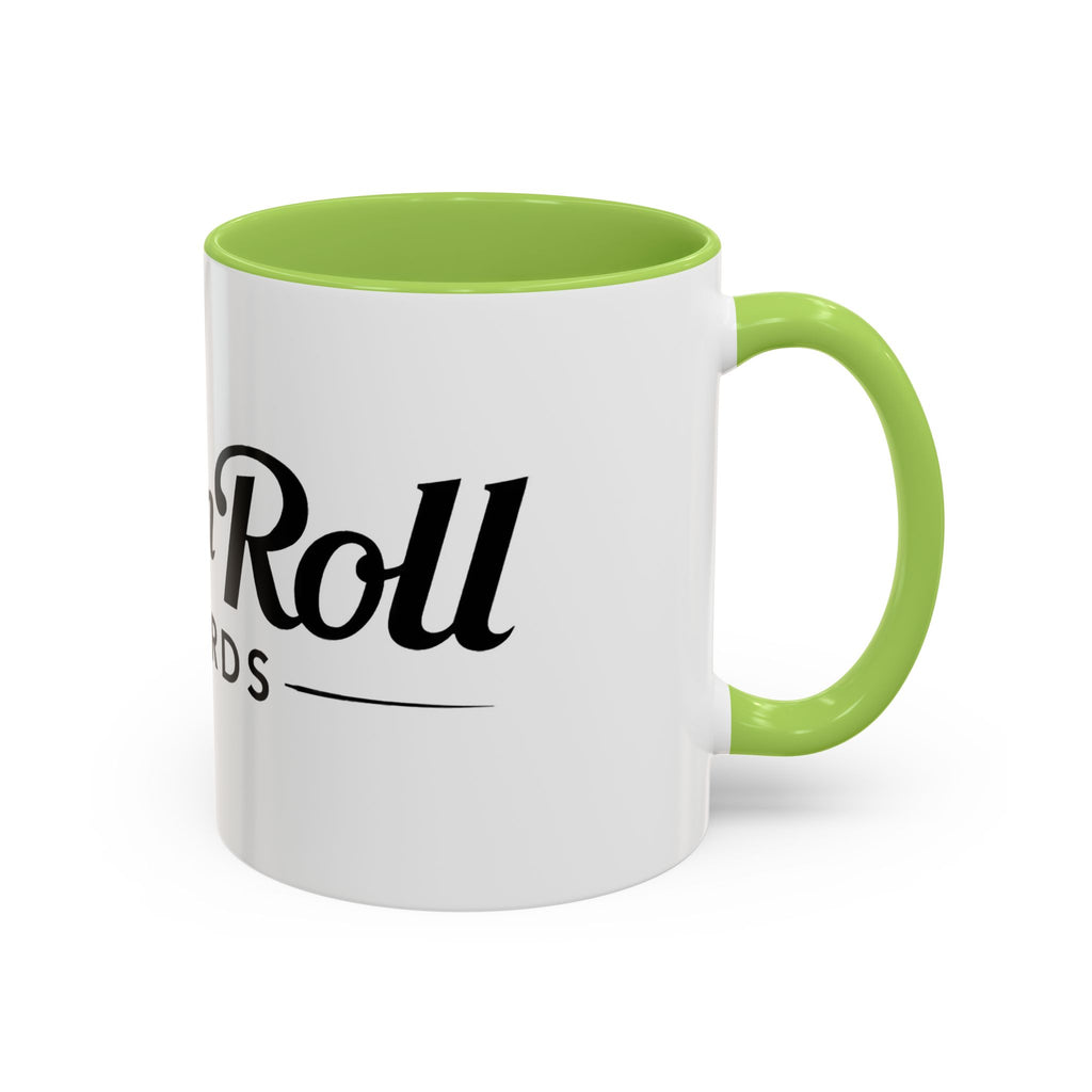 Rock n' Roll Records - Accent Coffee Mug