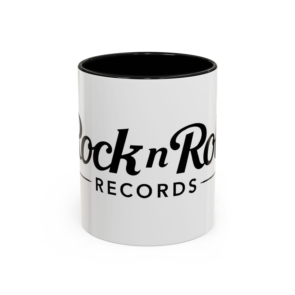 Rock n' Roll Records - Accent Coffee Mug