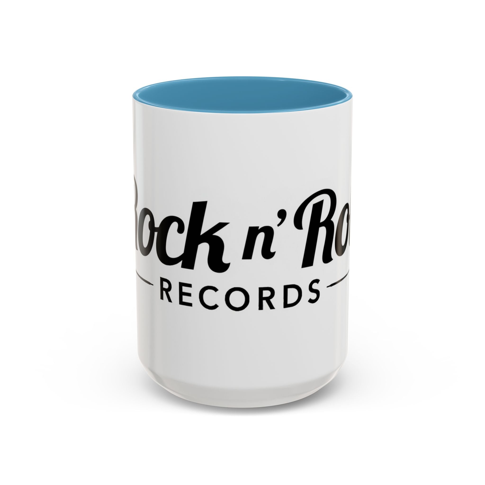 Rock n' Roll Records - Accent Coffee Mug