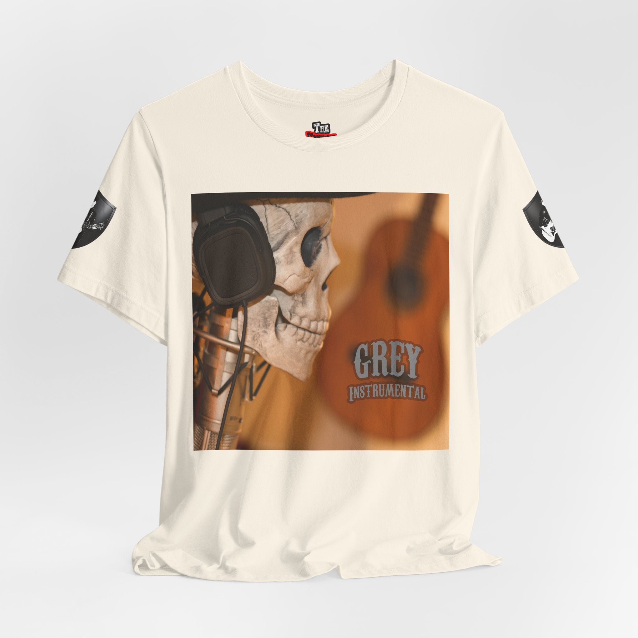The Unsung Hero - Grey Skeleton T-Shirt [Unisex]