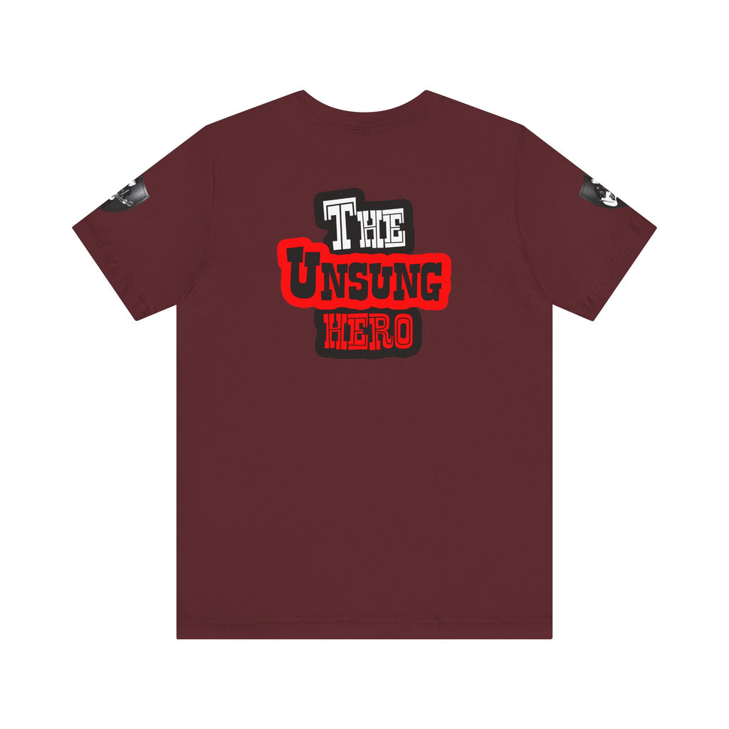 The Unsung Hero - Grey Skeleton T-Shirt [Unisex]