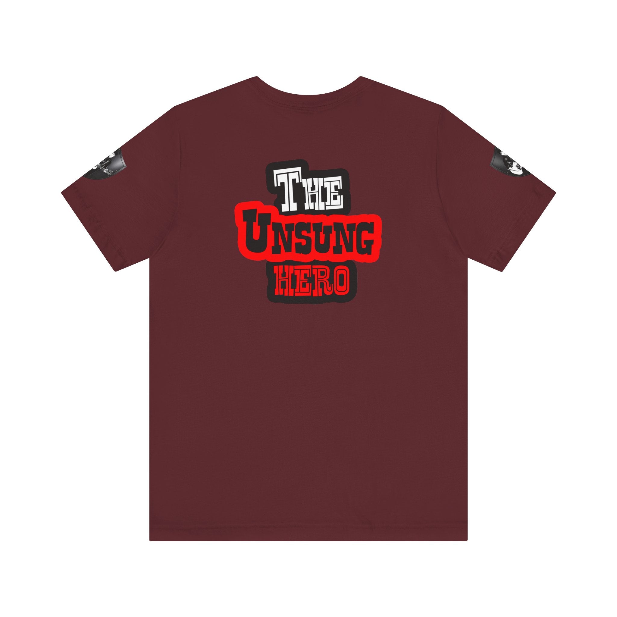 The Unsung Hero - Grey Skeleton T-Shirt [Unisex]