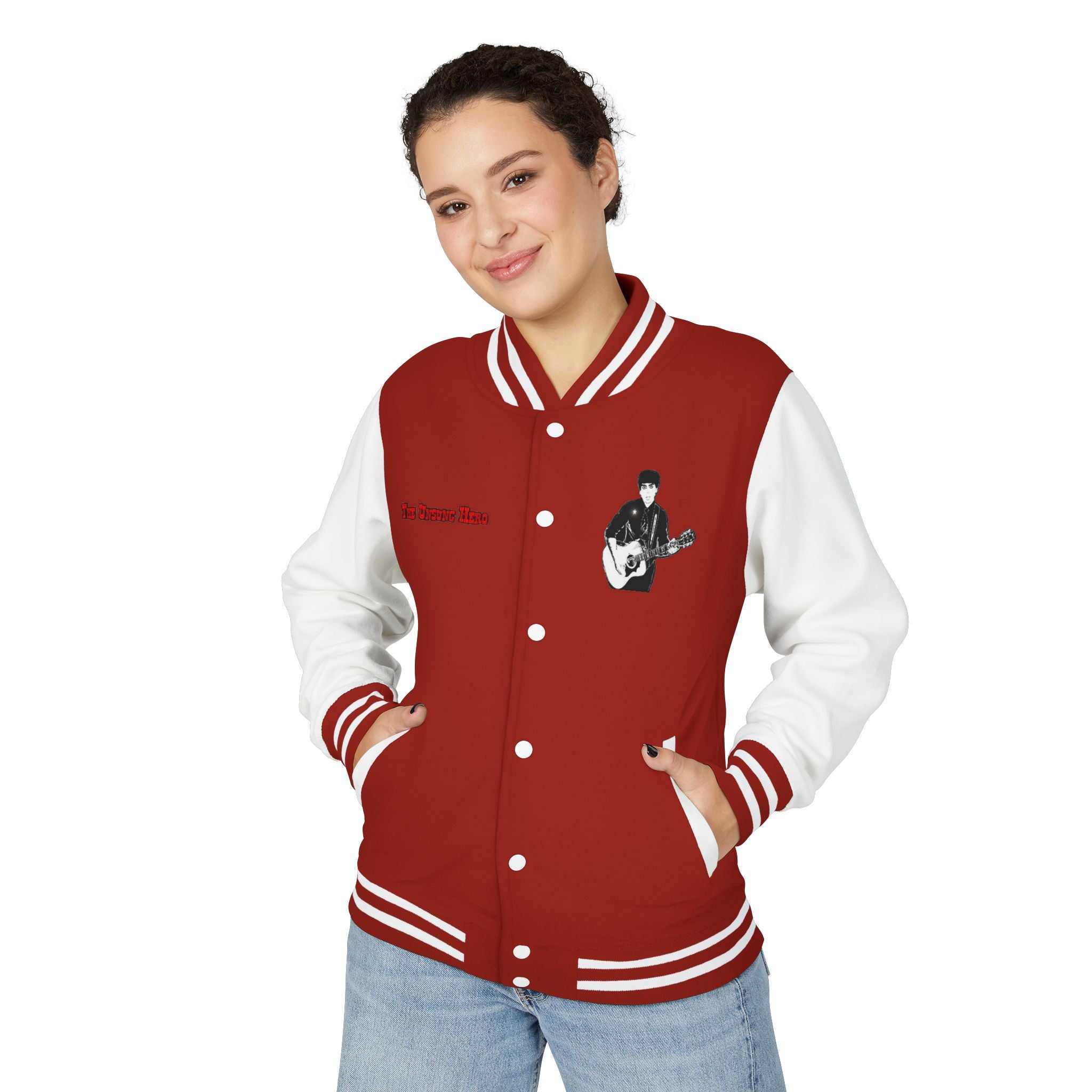 The Unsung Hero - Heavyweight Letterman Jacket [Unisex]