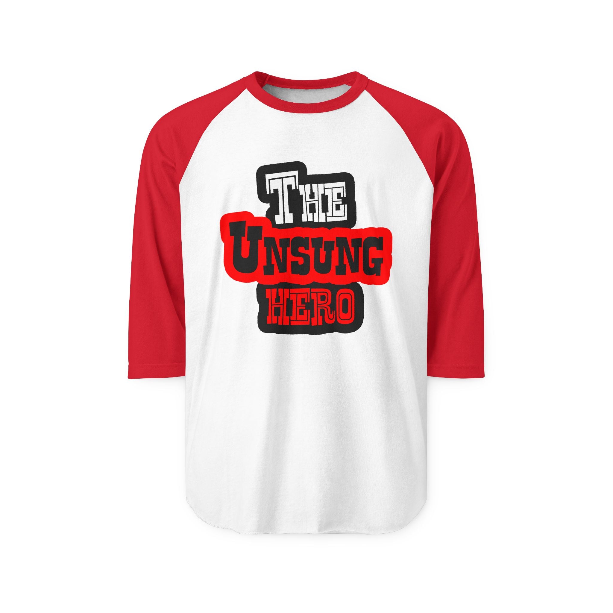 The Unsung Hero - Raglan Shirt [Unisex]