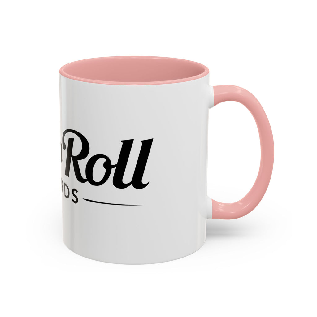 Rock n' Roll Records - Accent Coffee Mug