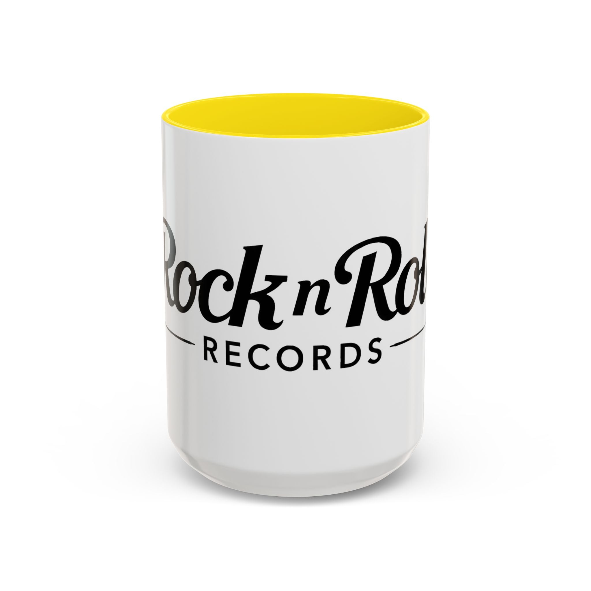 Rock n' Roll Records - Accent Coffee Mug