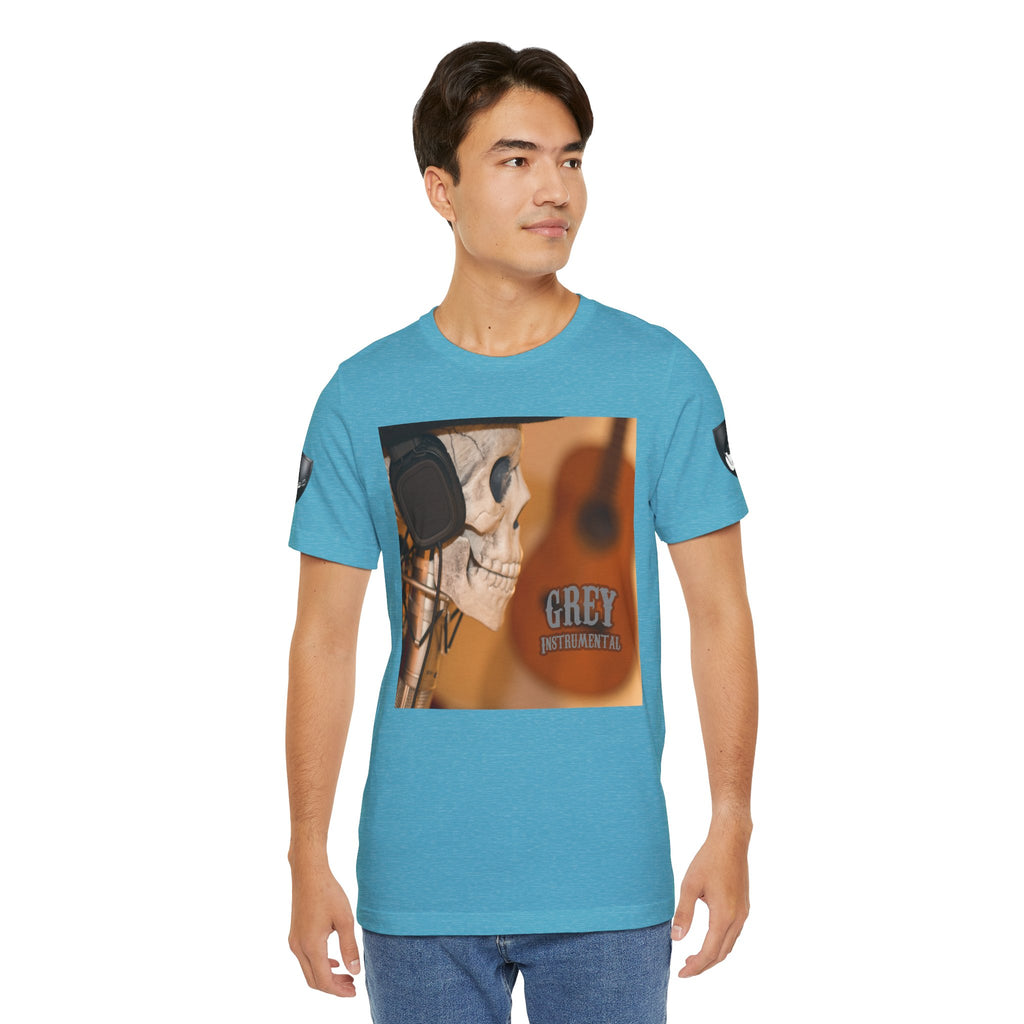 The Unsung Hero - Grey Skeleton T-Shirt [Unisex]