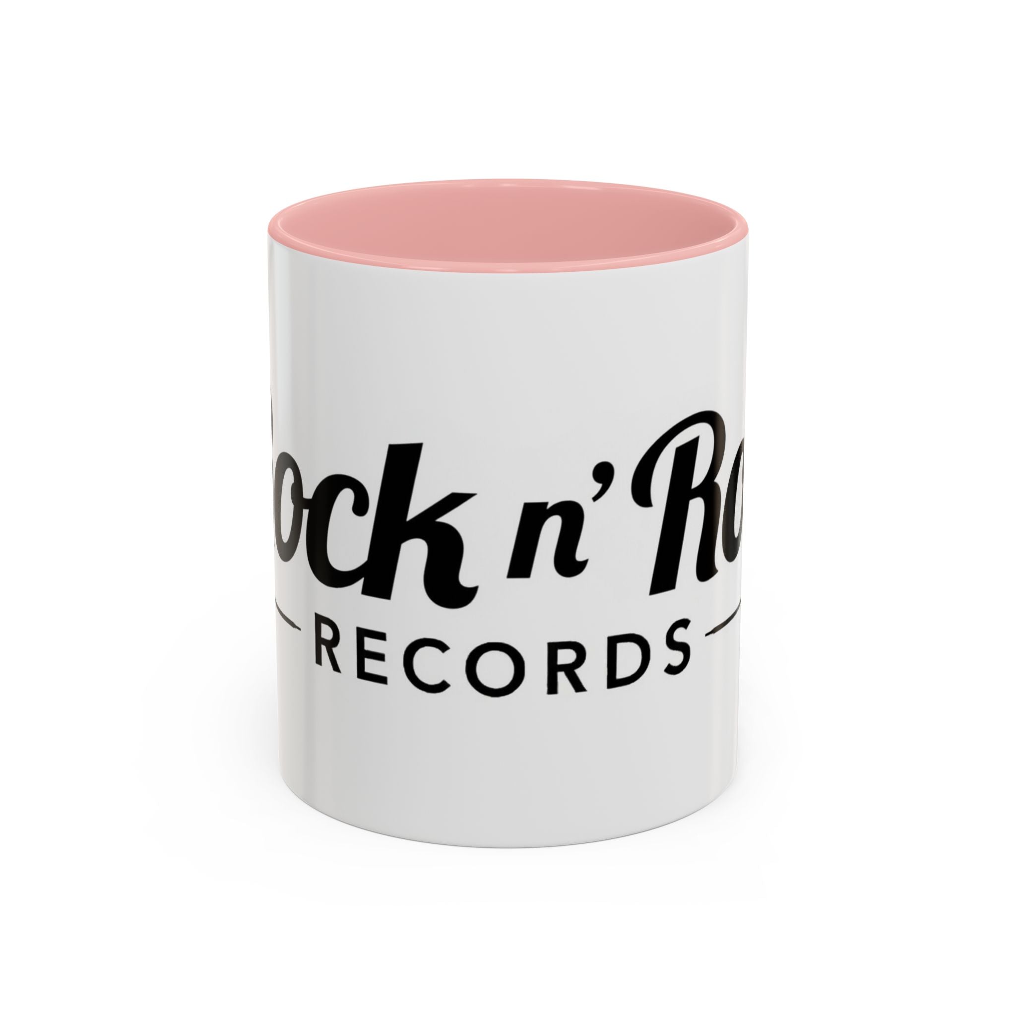 Rock n' Roll Records - Accent Coffee Mug