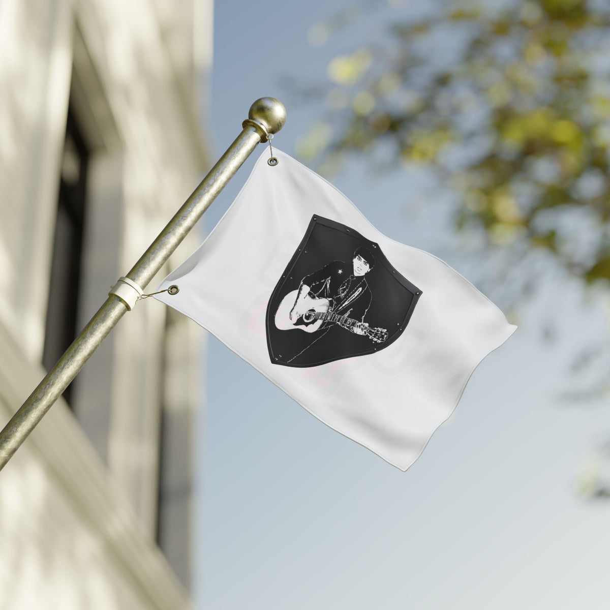 Double-Sided Flag by The Unsung Hero