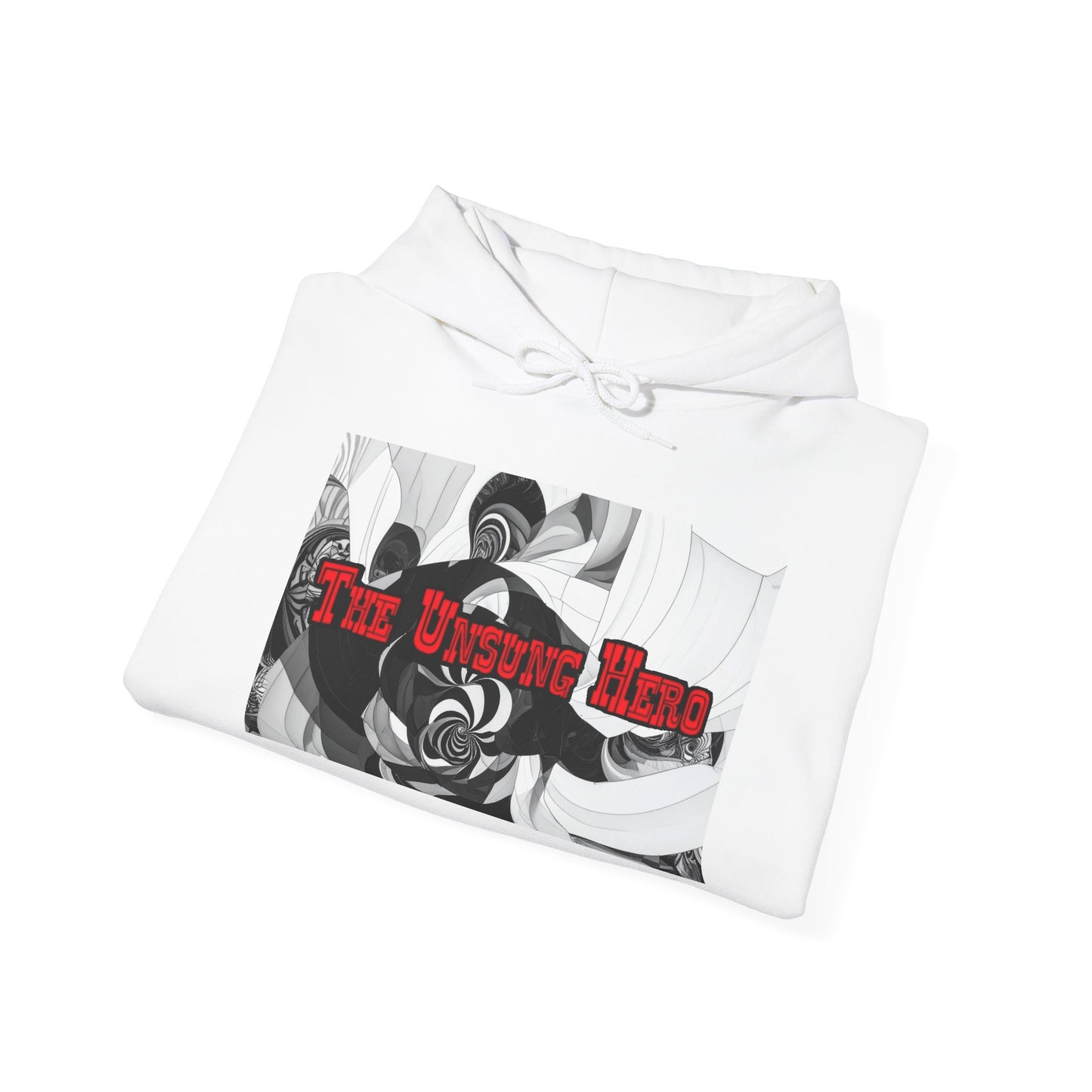 The Unsung Hero - Hooded Spiral Sweatshirt [Unisex]