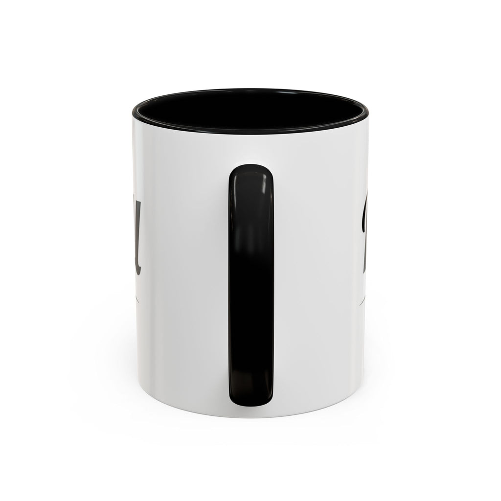 Rock n' Roll Records - Accent Coffee Mug