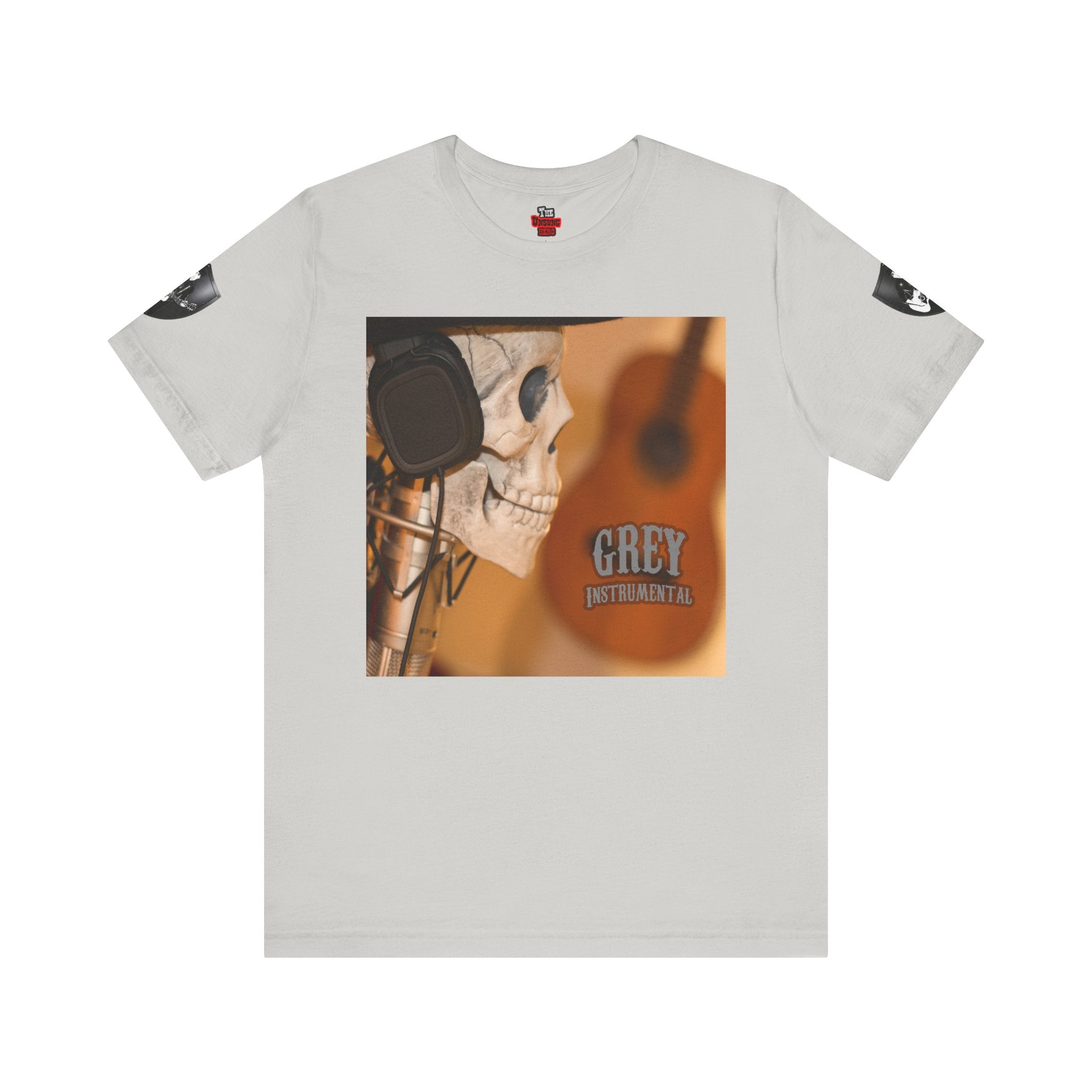 The Unsung Hero - Grey Skeleton T-Shirt [Unisex]
