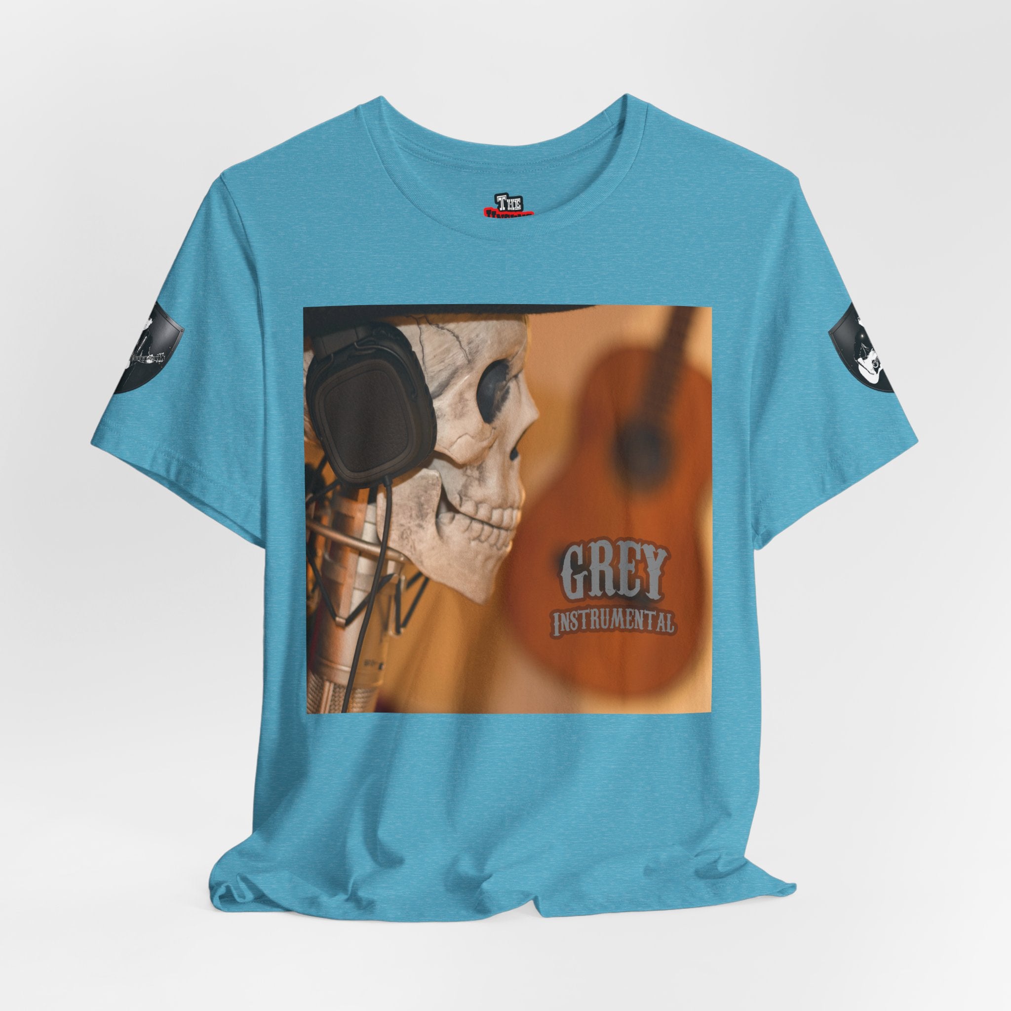 The Unsung Hero - Grey Skeleton T-Shirt [Unisex]