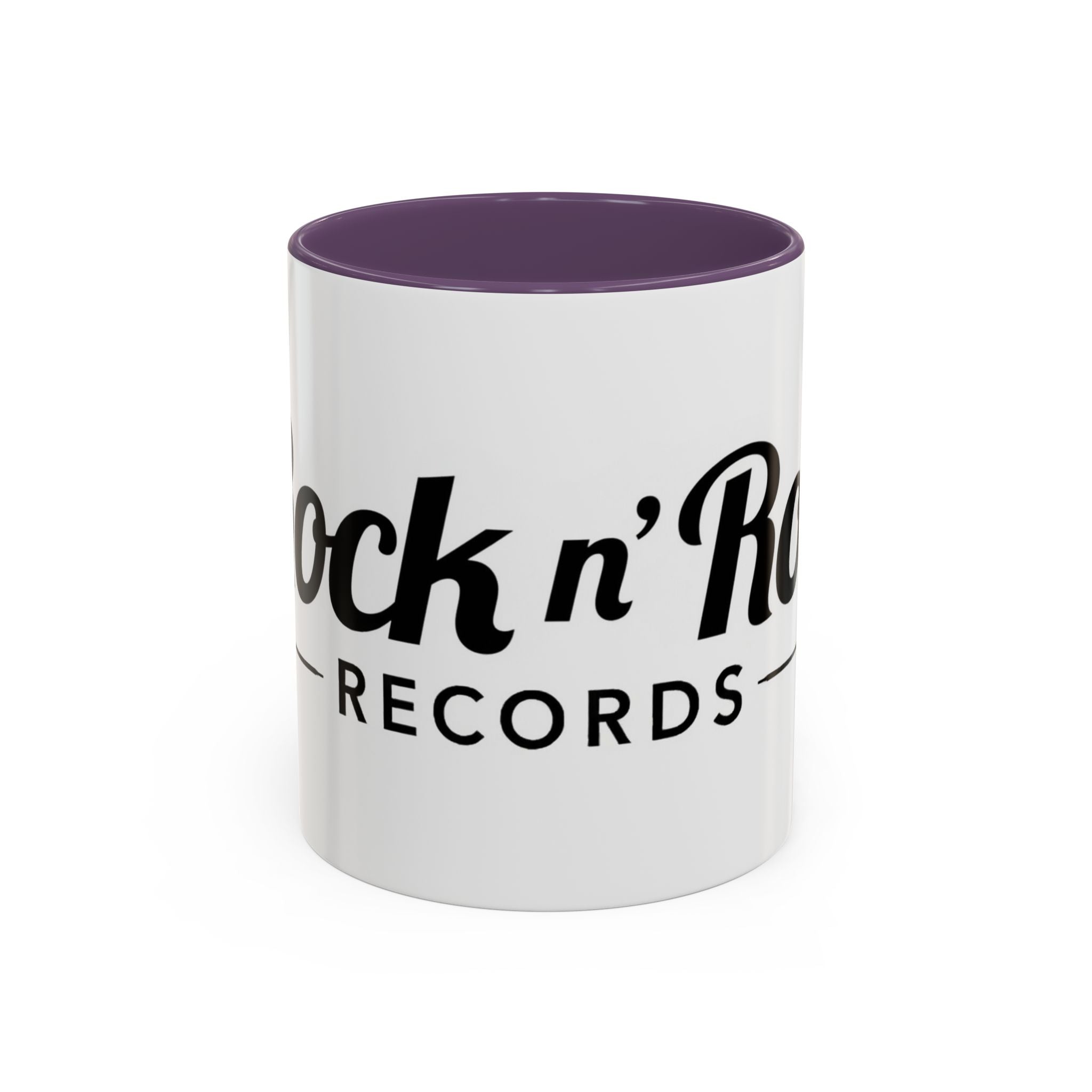 Rock n' Roll Records - Accent Coffee Mug