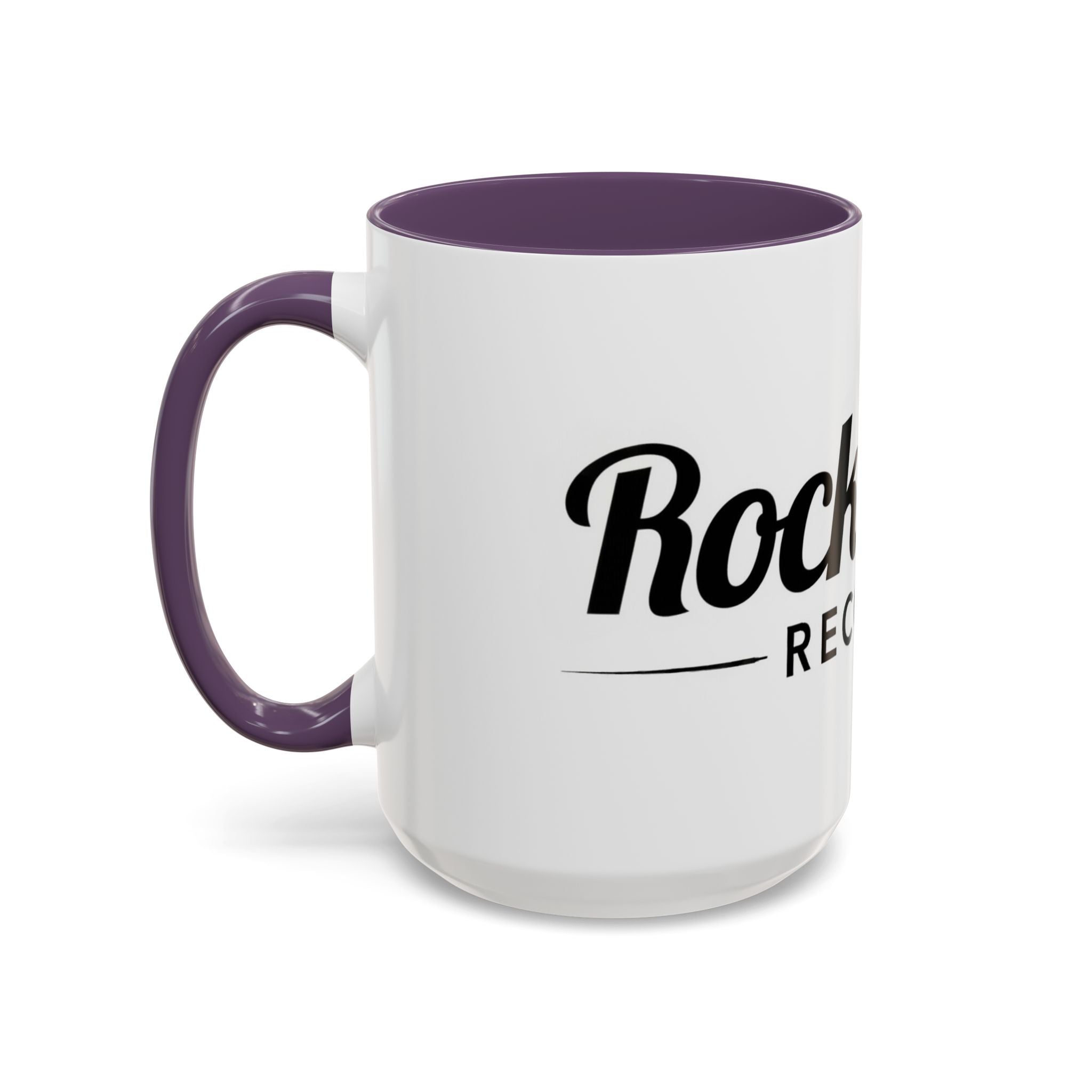 Rock n' Roll Records - Accent Coffee Mug