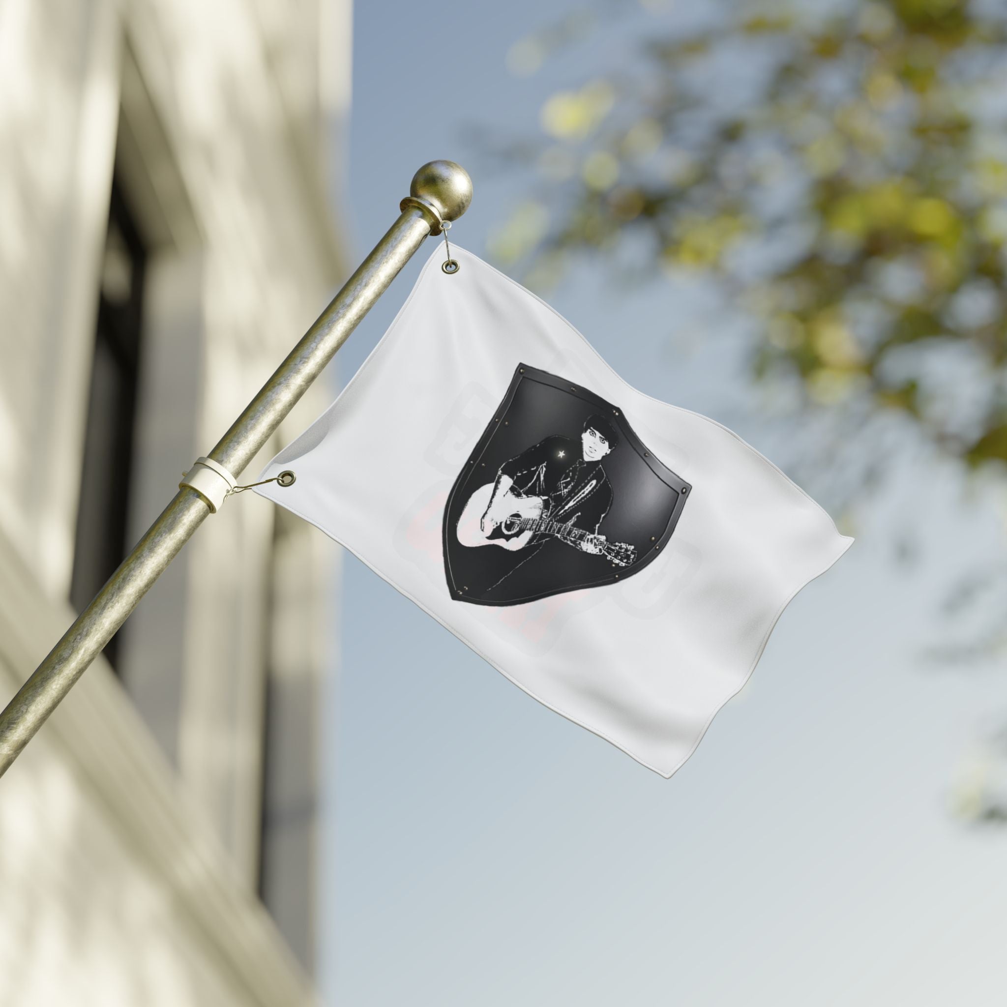 Double-Sided Flag by The Unsung Hero