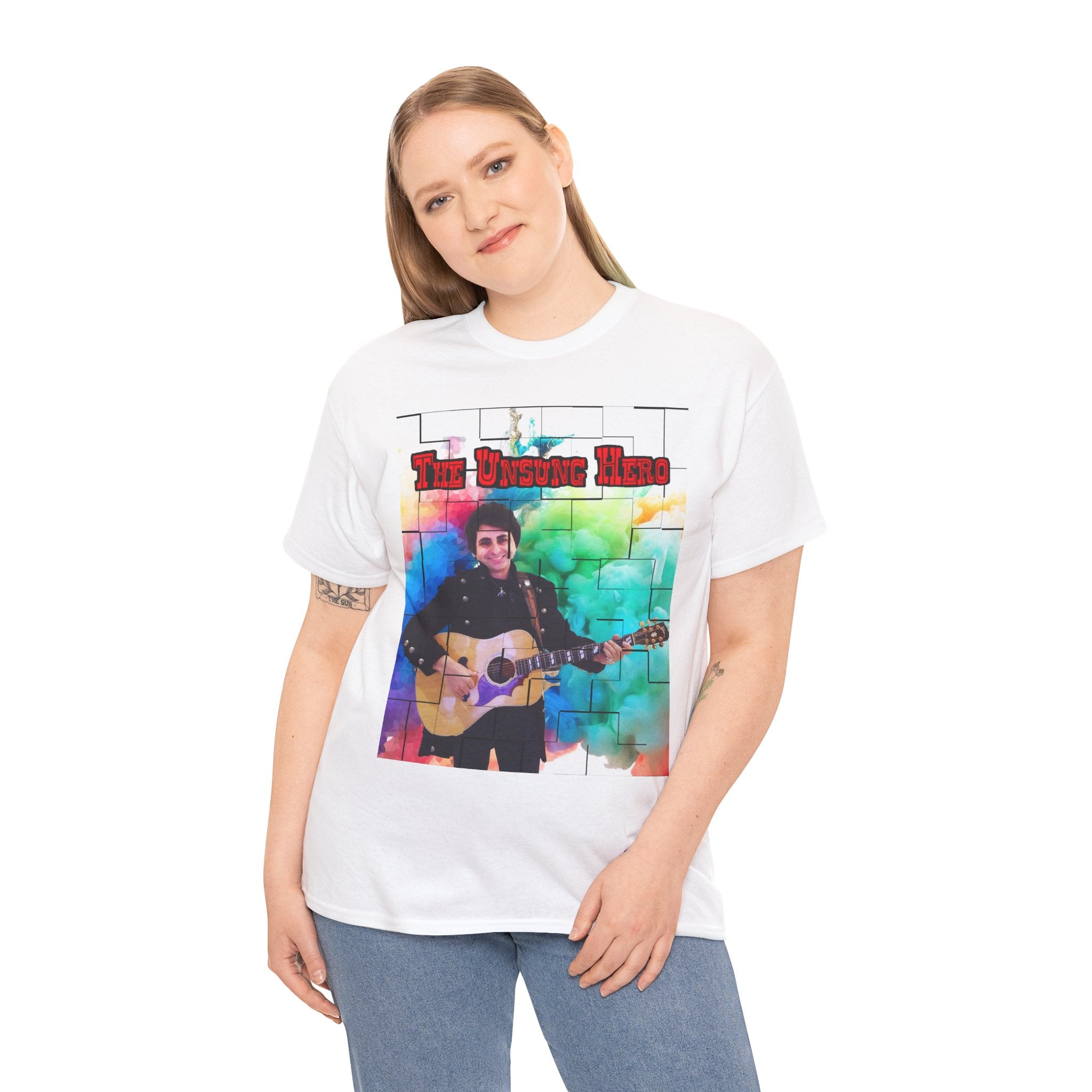 The Unsung Hero - Colorful Vibrant Concert T-Shirt [Unisex]