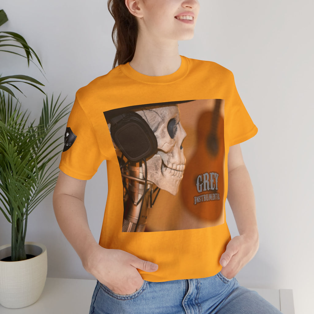 The Unsung Hero - Grey Skeleton T-Shirt [Unisex]