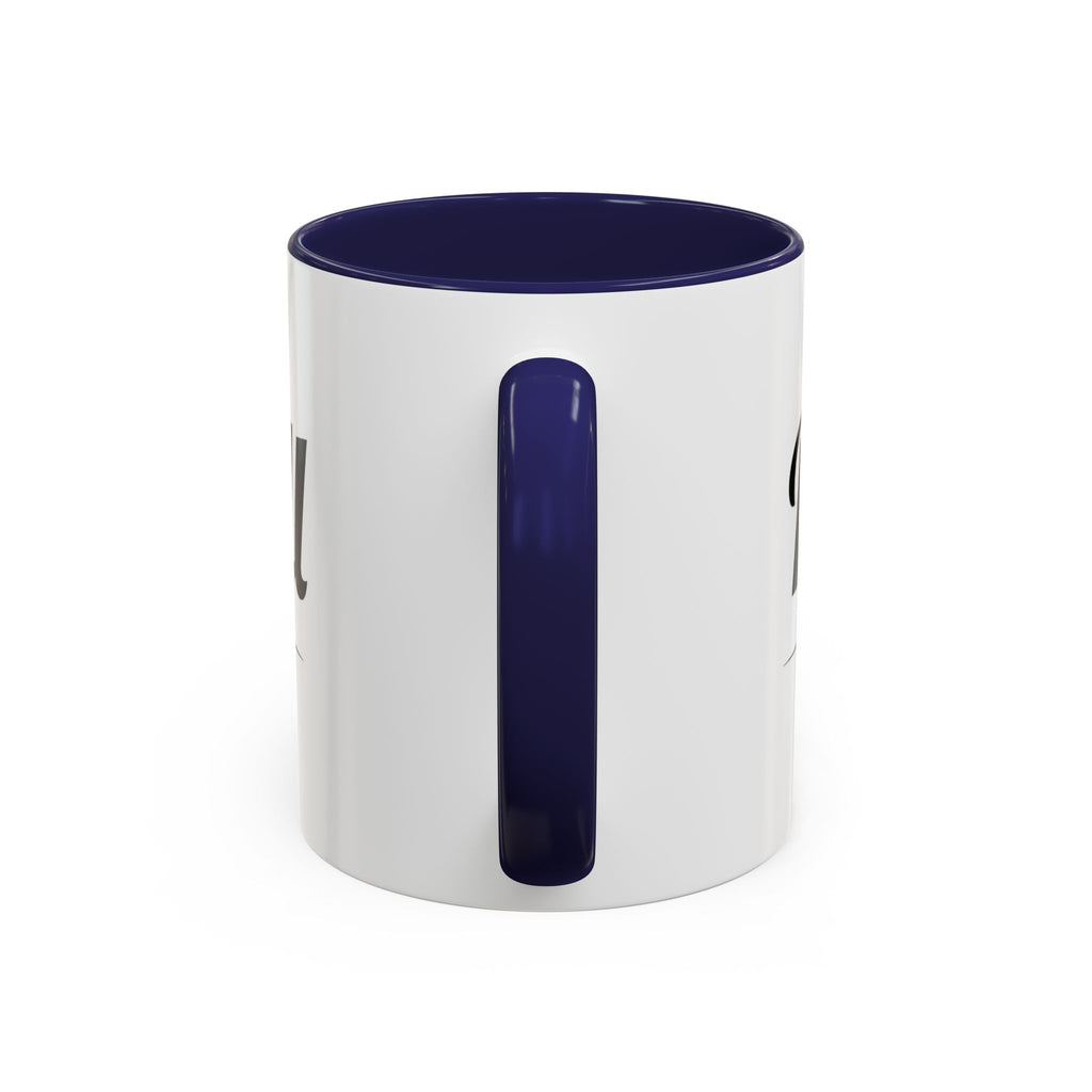 Rock n' Roll Records - Accent Coffee Mug