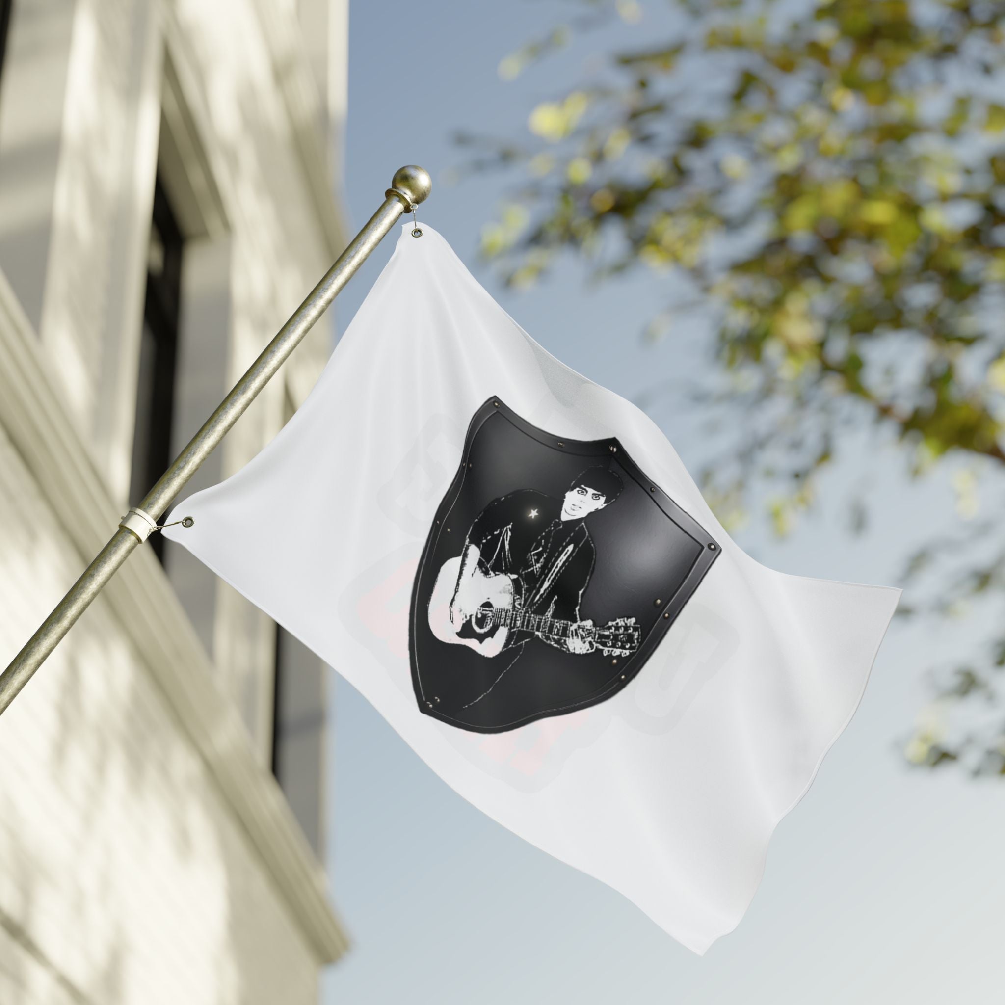 Double-Sided Flag by The Unsung Hero