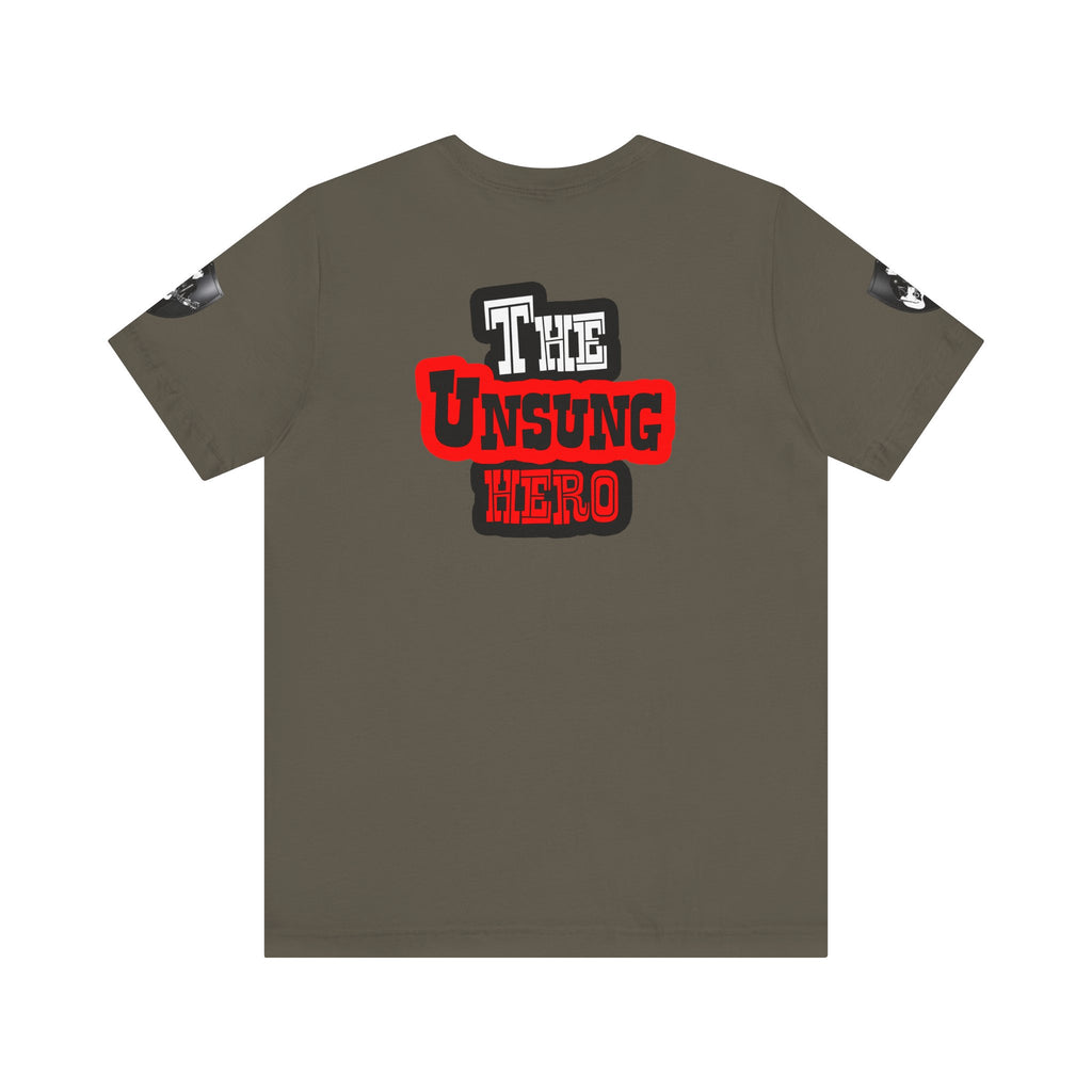 The Unsung Hero - Grey Skeleton T-Shirt [Unisex]