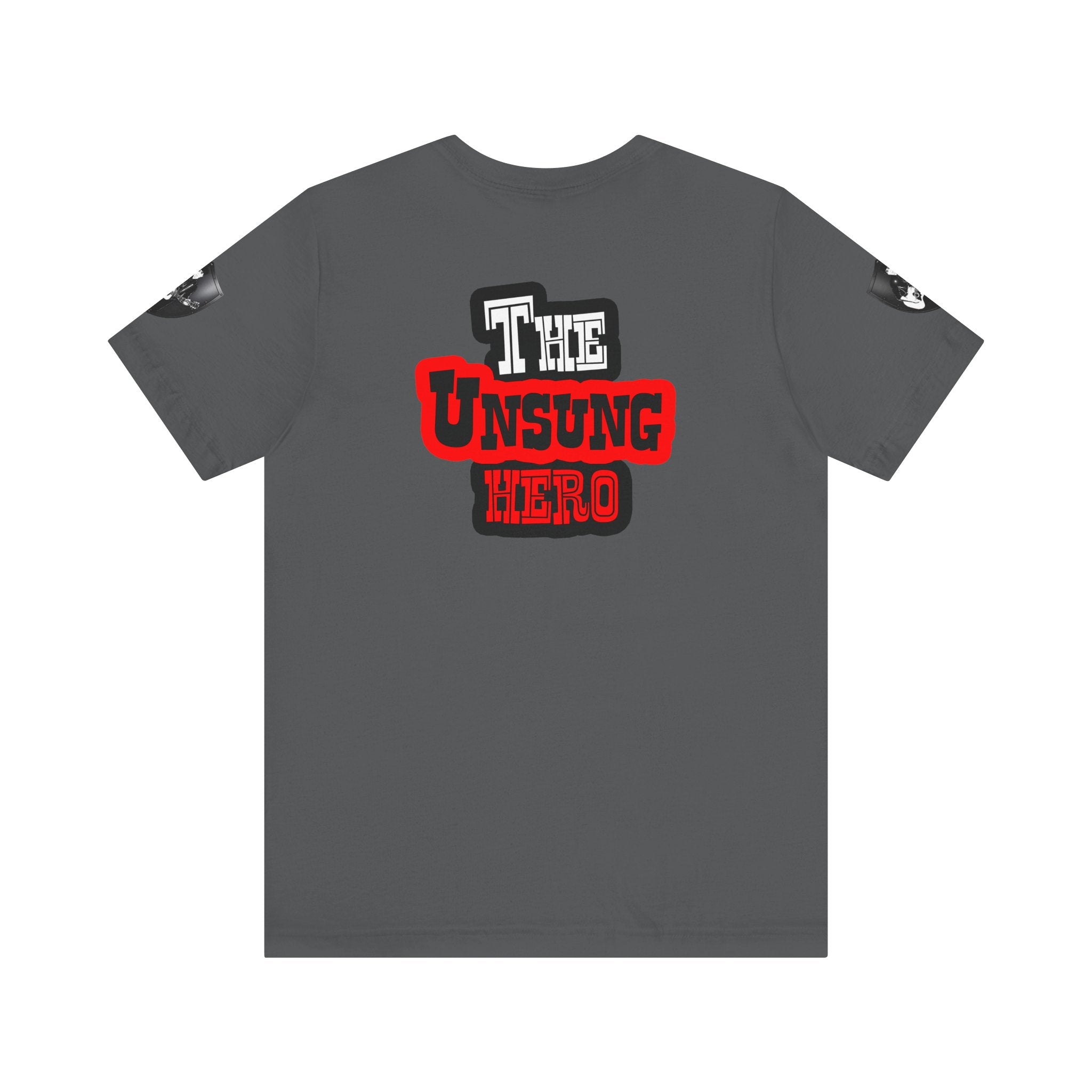 The Unsung Hero - Grey Skeleton T-Shirt [Unisex]