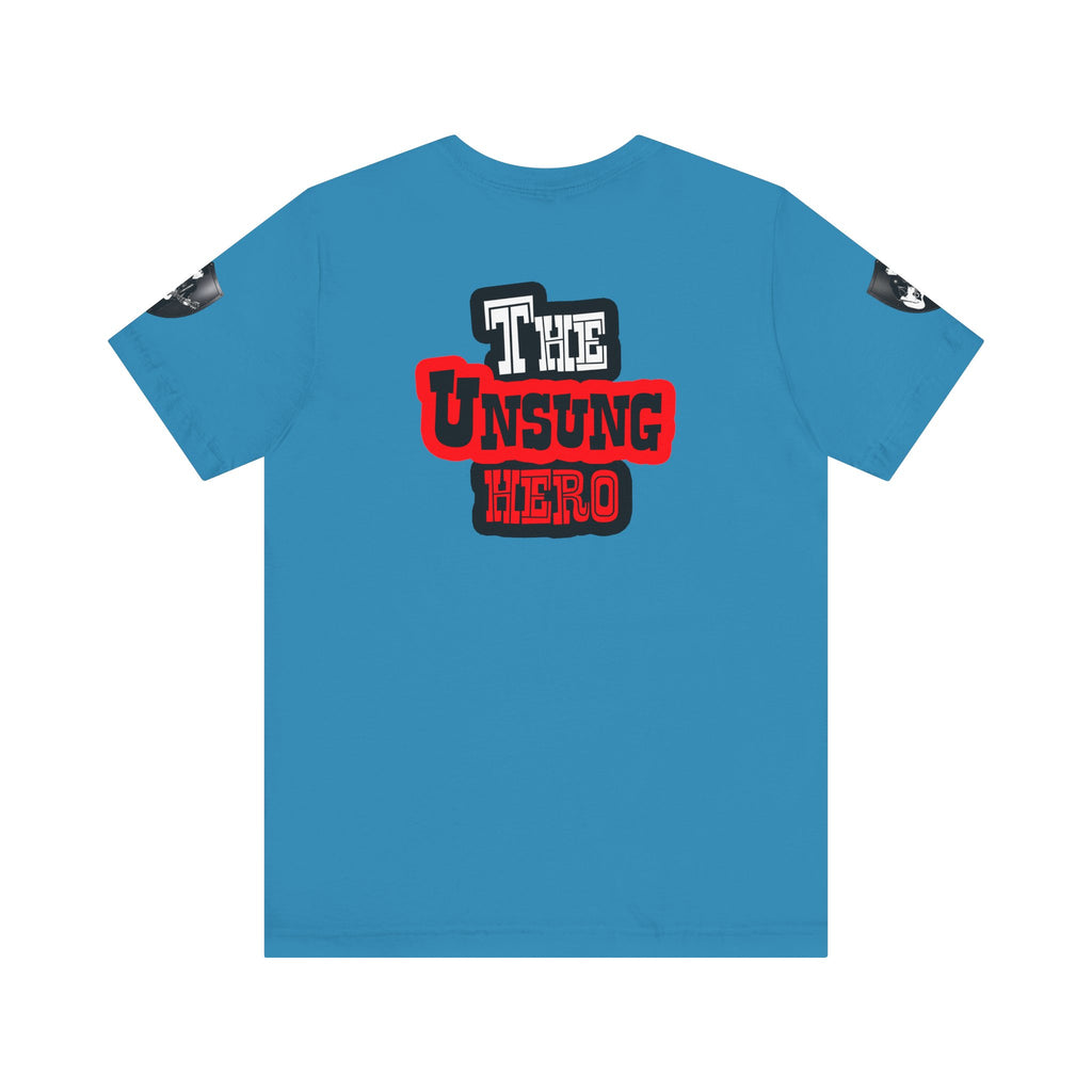 The Unsung Hero - Grey Skeleton T-Shirt [Unisex]